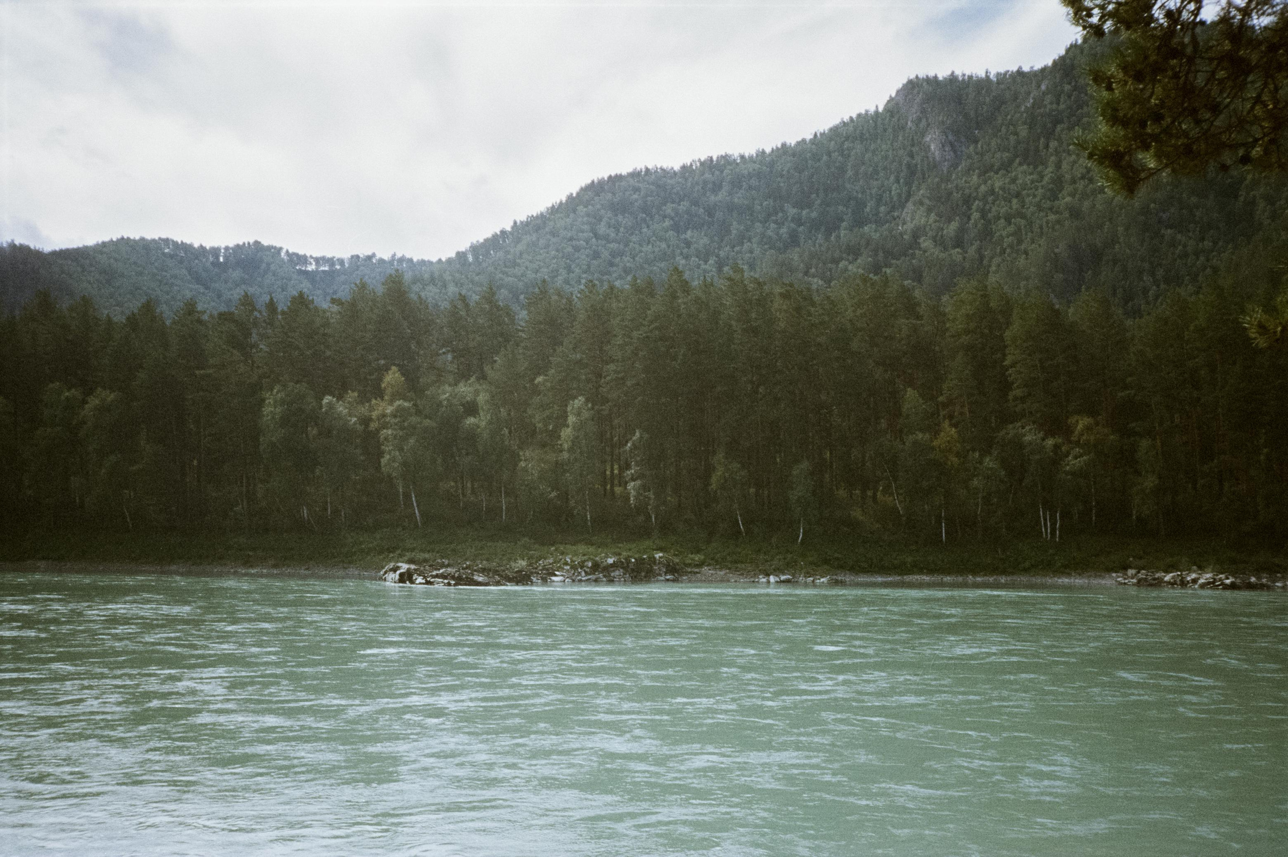 Закаты и восходы на базе Бережок / Fuji Eterna 500T / Revue 35CC