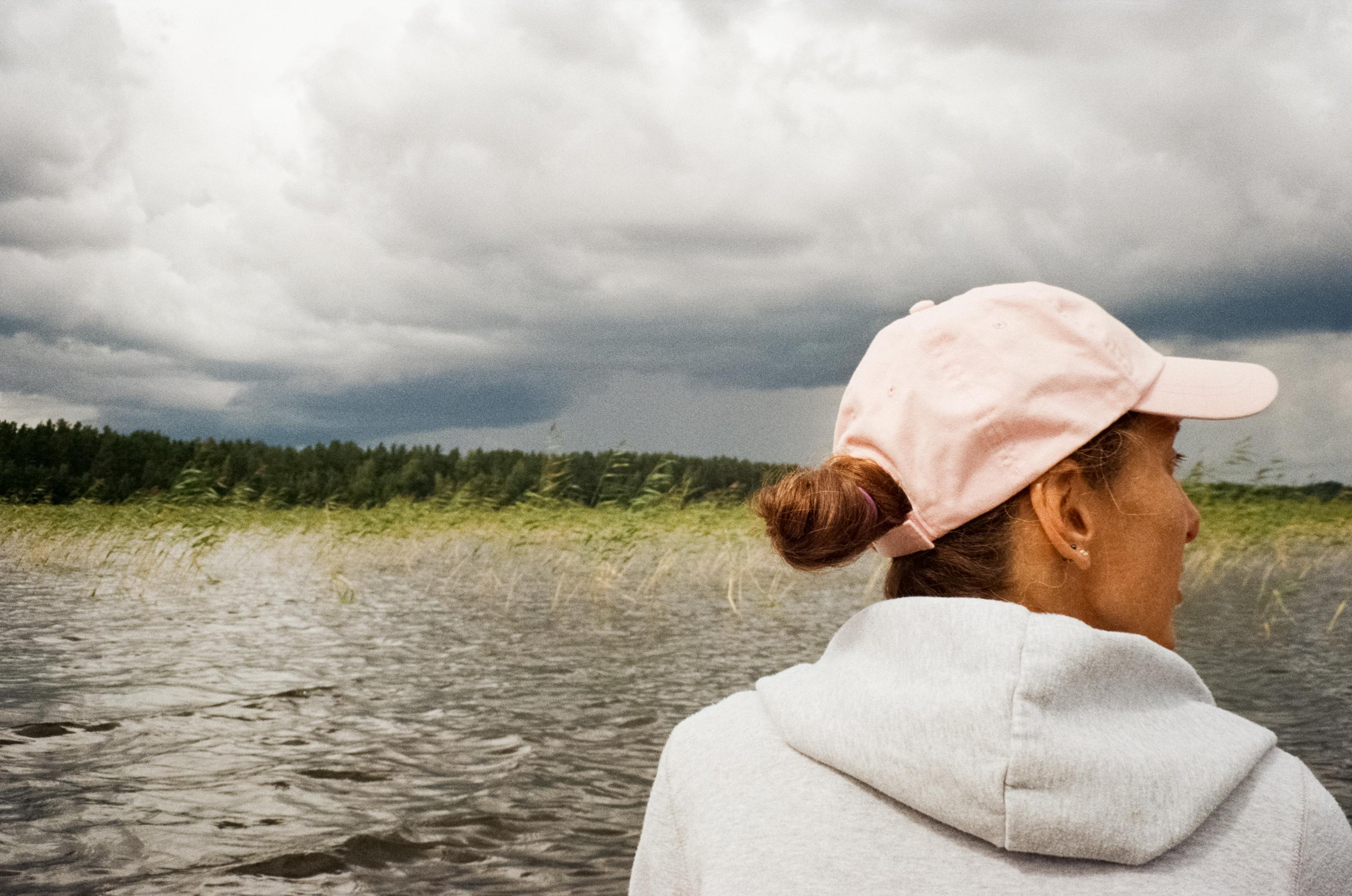 Прогулки на озере в Карелии на SUP