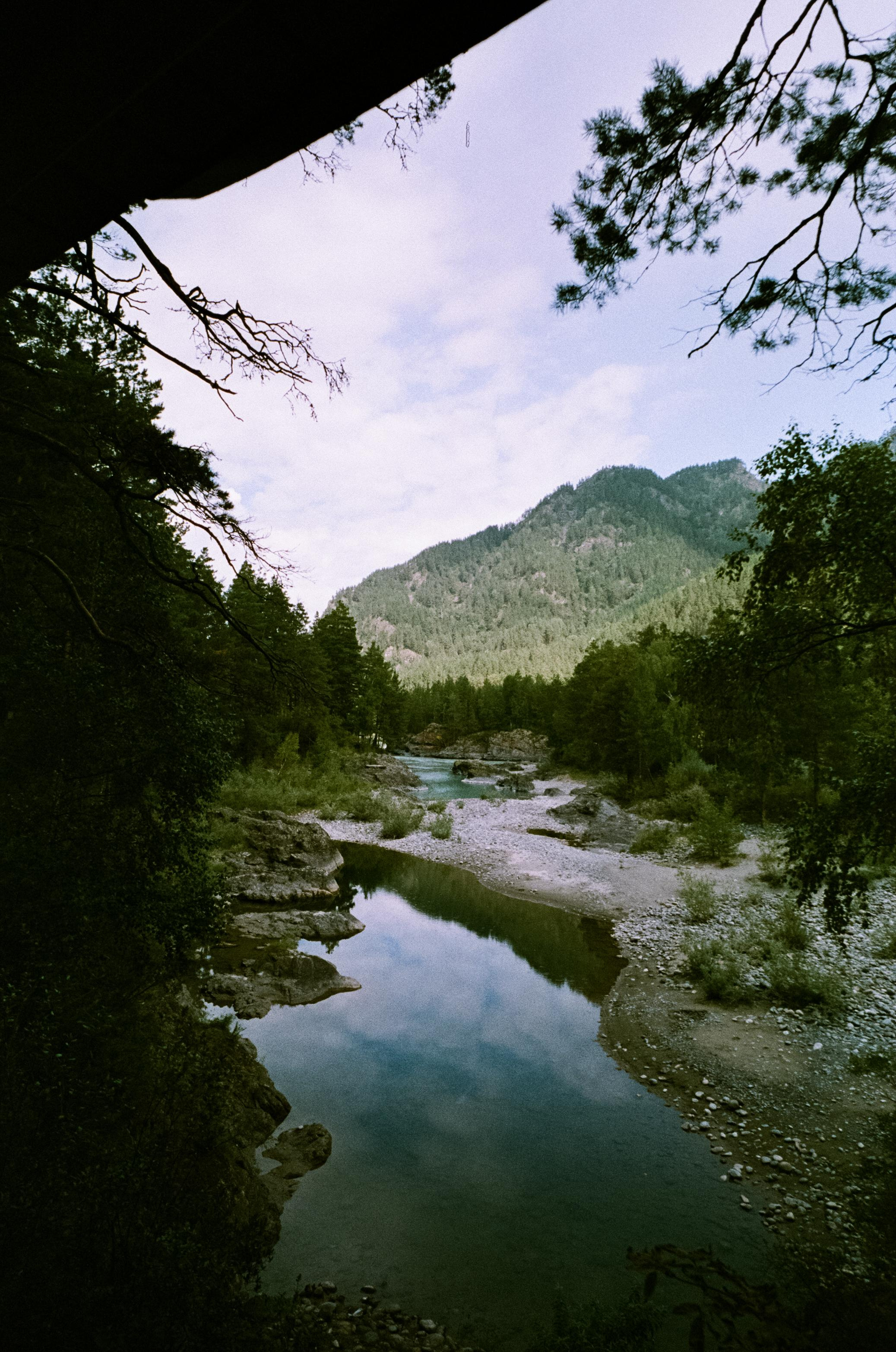 Катуньские ванночки / Agfacolor pro 200 (просрочка) / Contax G1 Carl Z