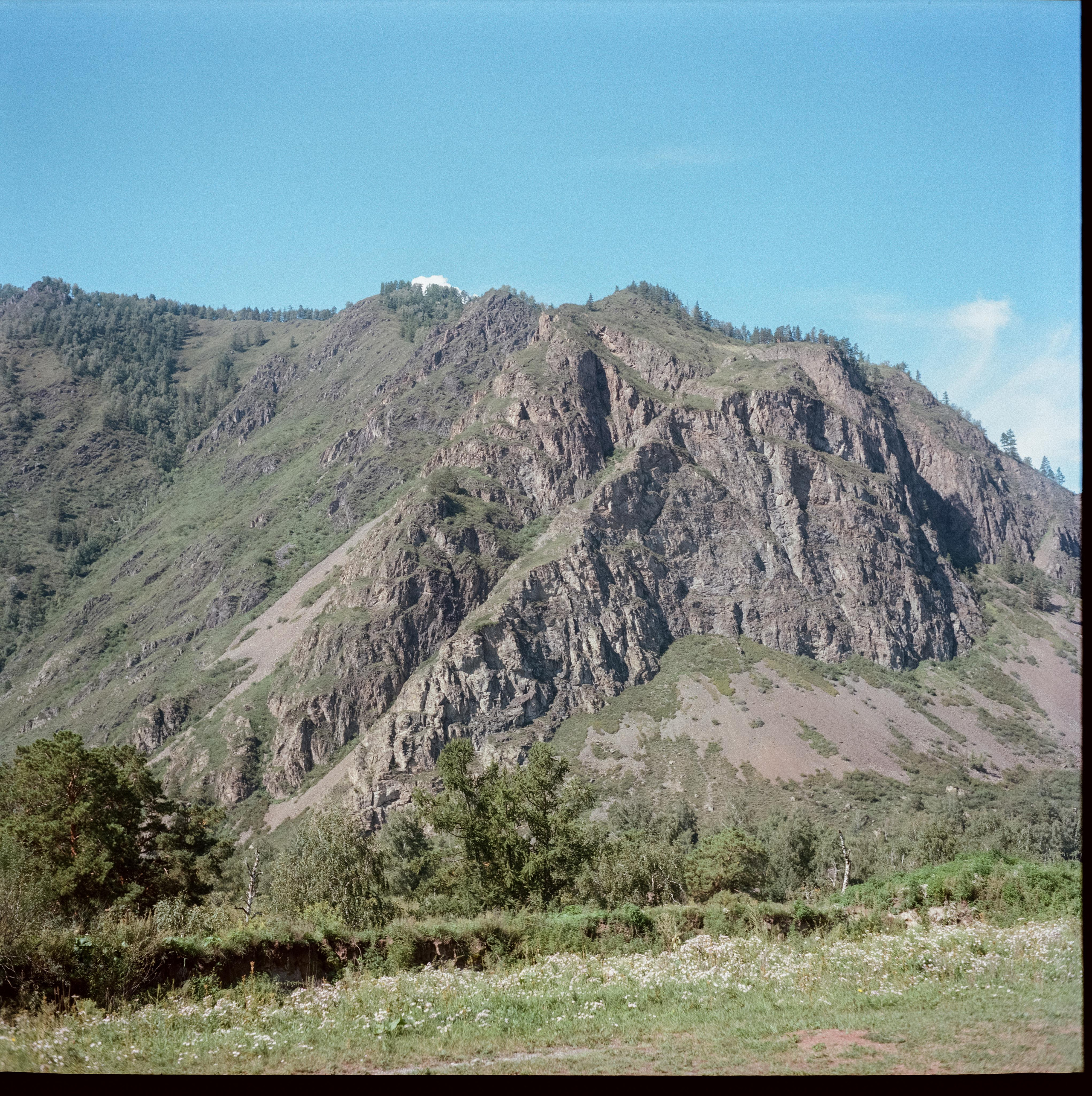 река Катунь на фотопленку