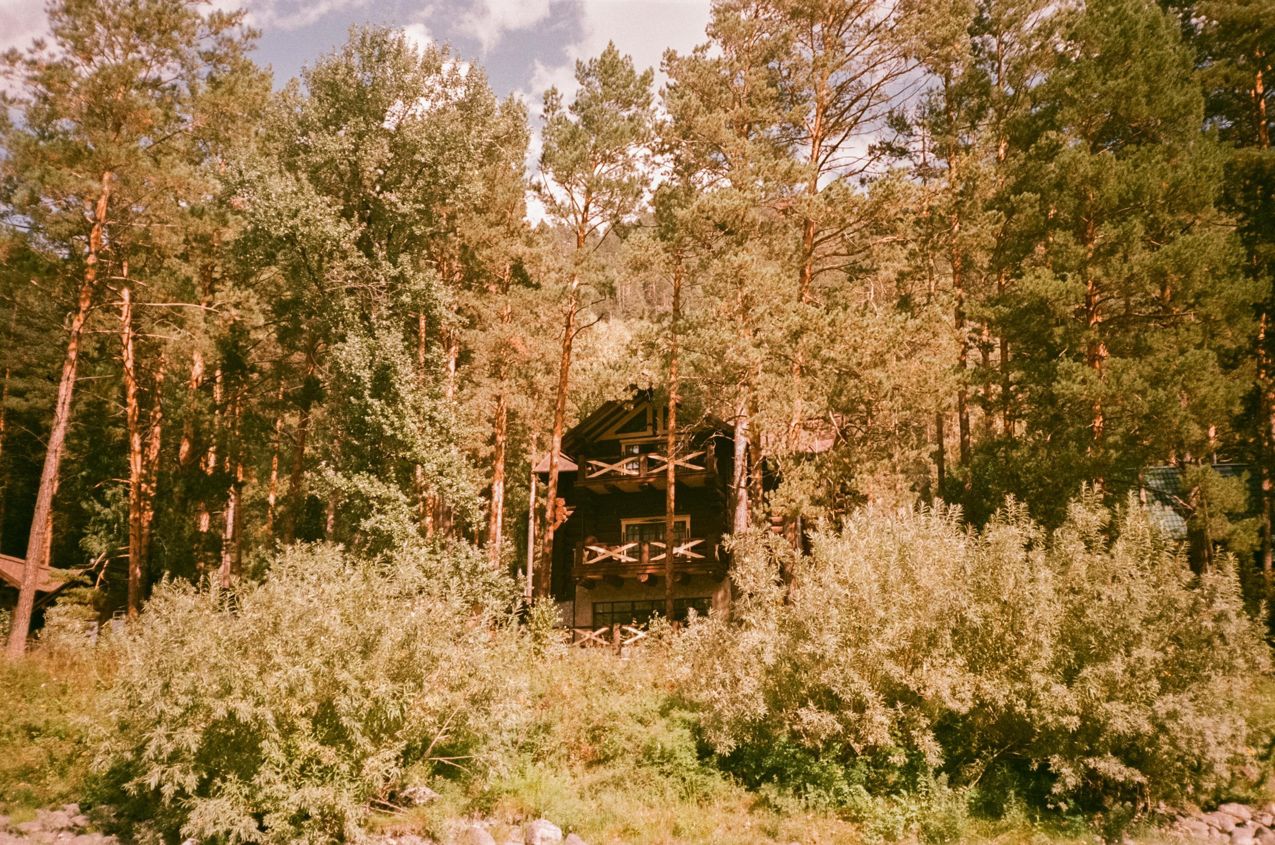 Кедровый Остров, река Катунь, база Бережок