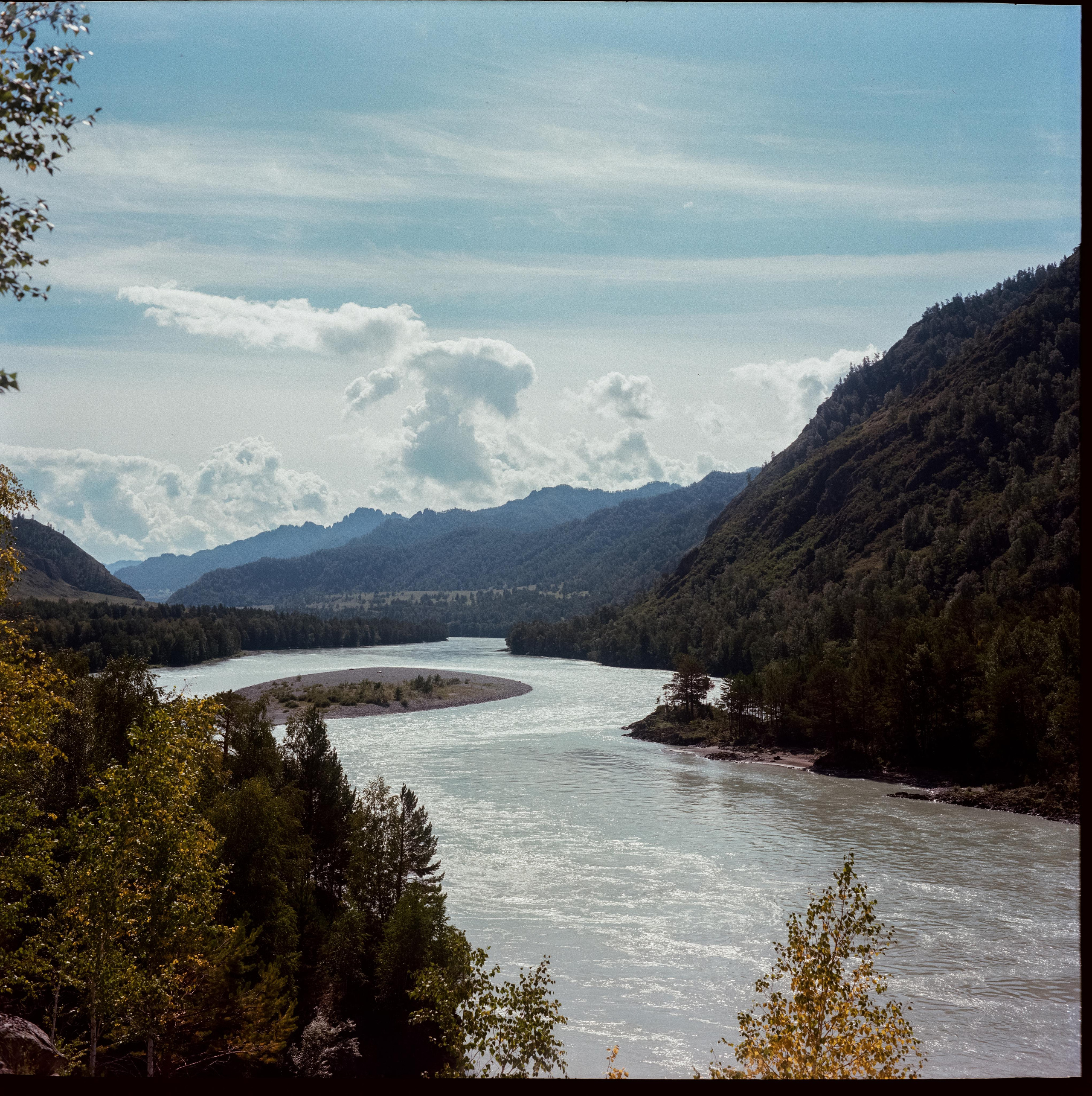 река Катунь на фотопленку