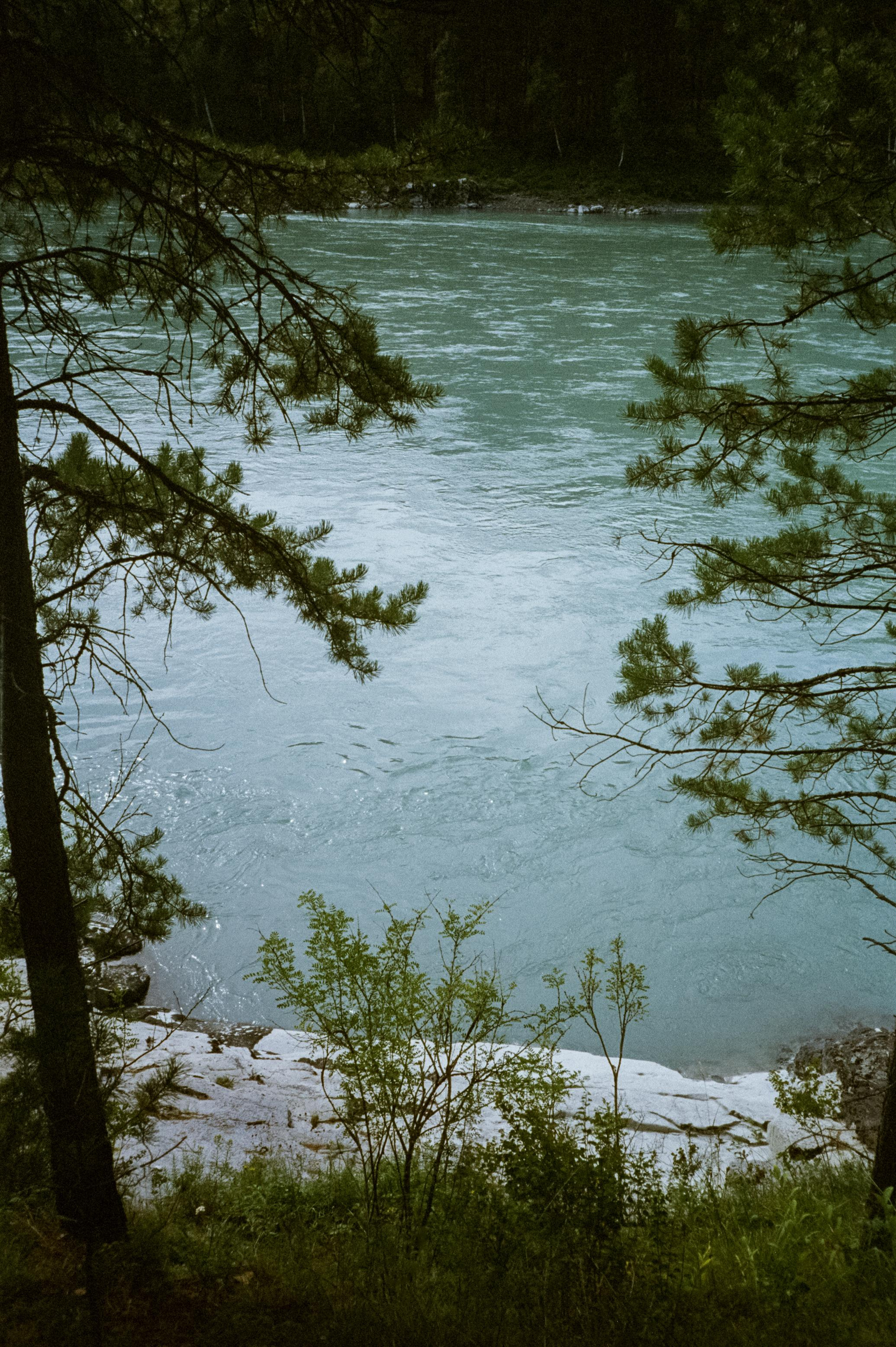 Закаты и восходы на базе Бережок / Fuji Eterna 500T / Revue 35CC