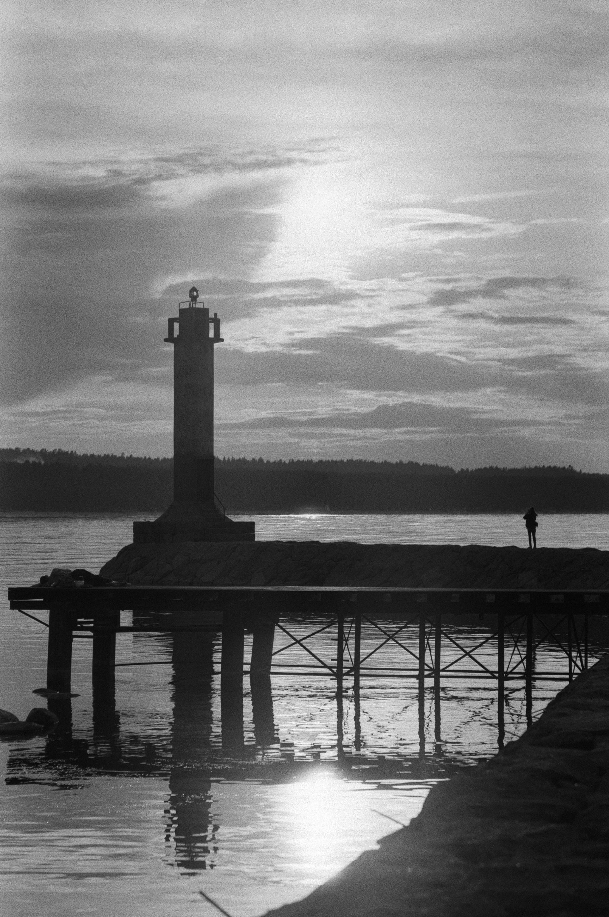 Маяк Вуохенсало на Kodak Double-X 5222 ISO 250