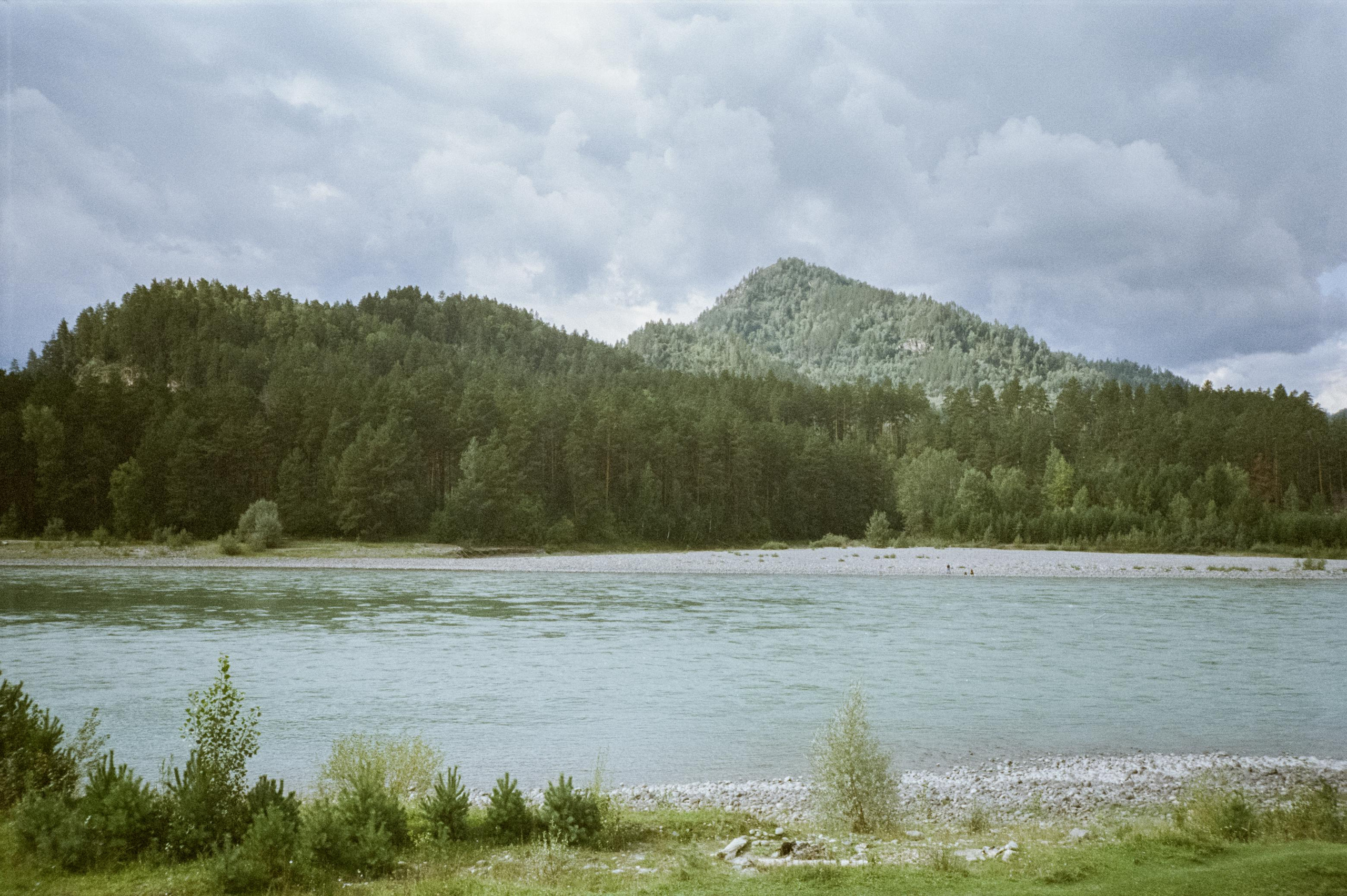 Закаты и восходы на базе Бережок / Fuji Eterna 500T / Revue 35CC