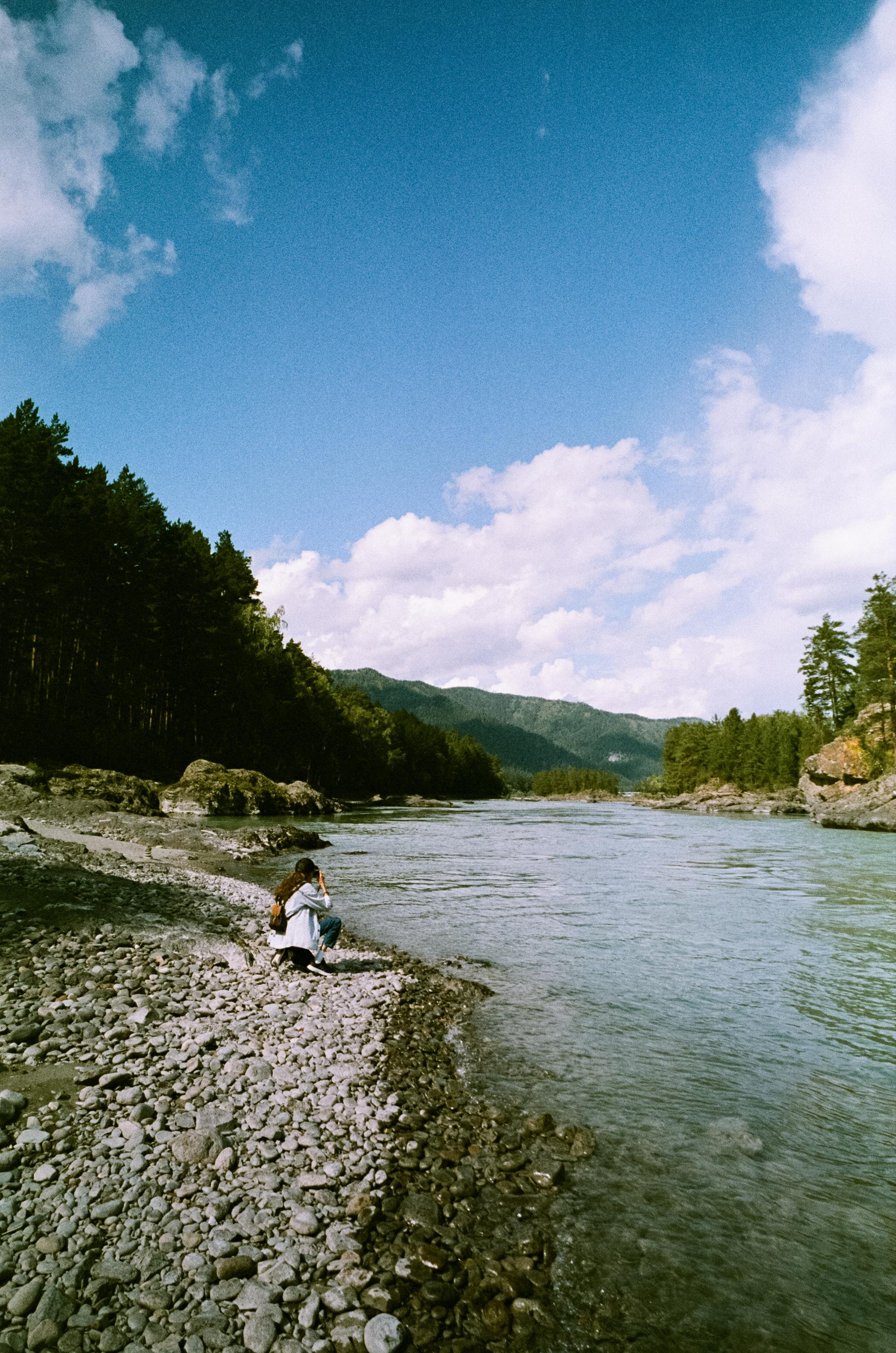 Катуньские ванночки / Agfacolor pro 200 (просрочка) / Contax G1 Carl Z