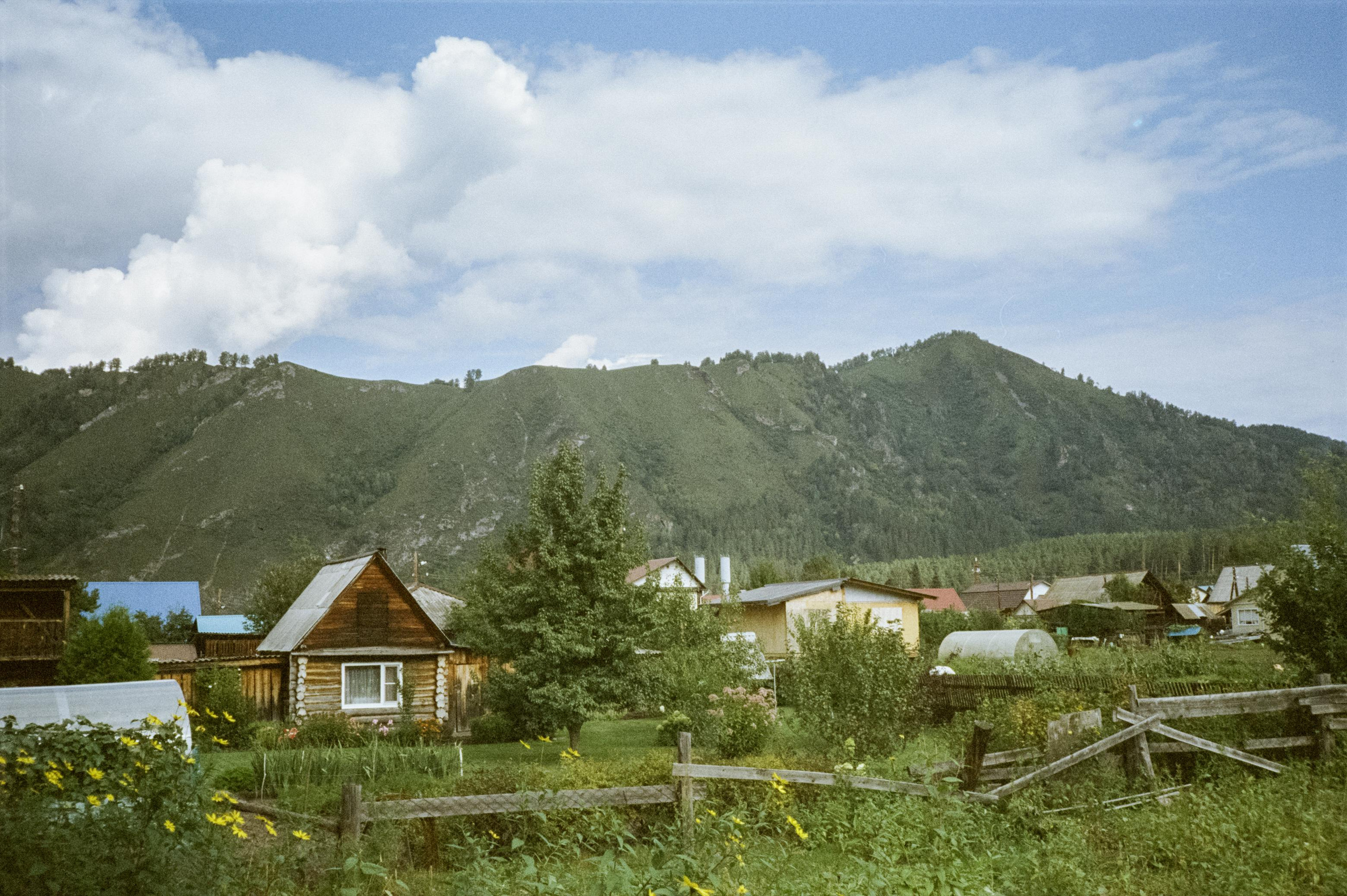 Закаты и восходы на базе Бережок / Fuji Eterna 500T / Revue 35CC