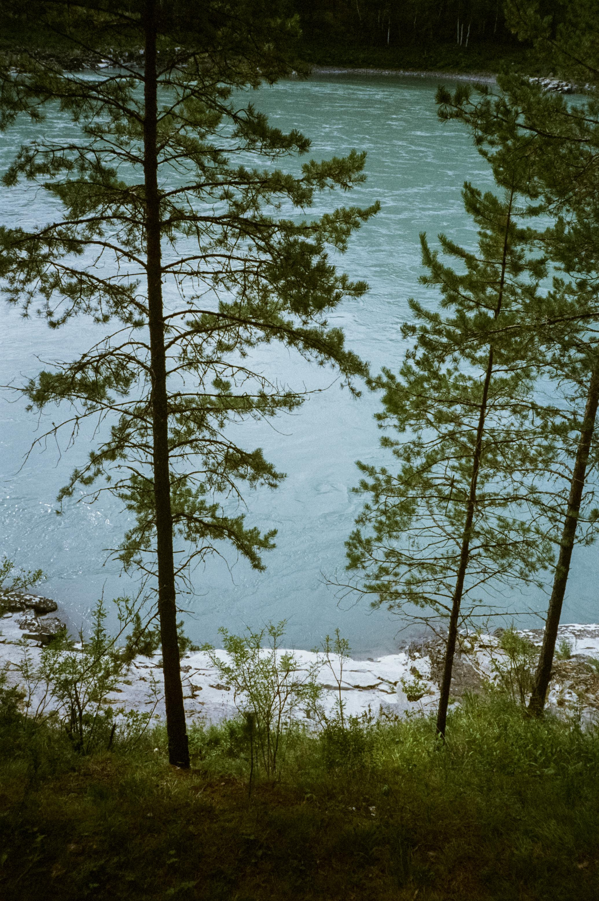 Закаты и восходы на базе Бережок / Fuji Eterna 500T / Revue 35CC