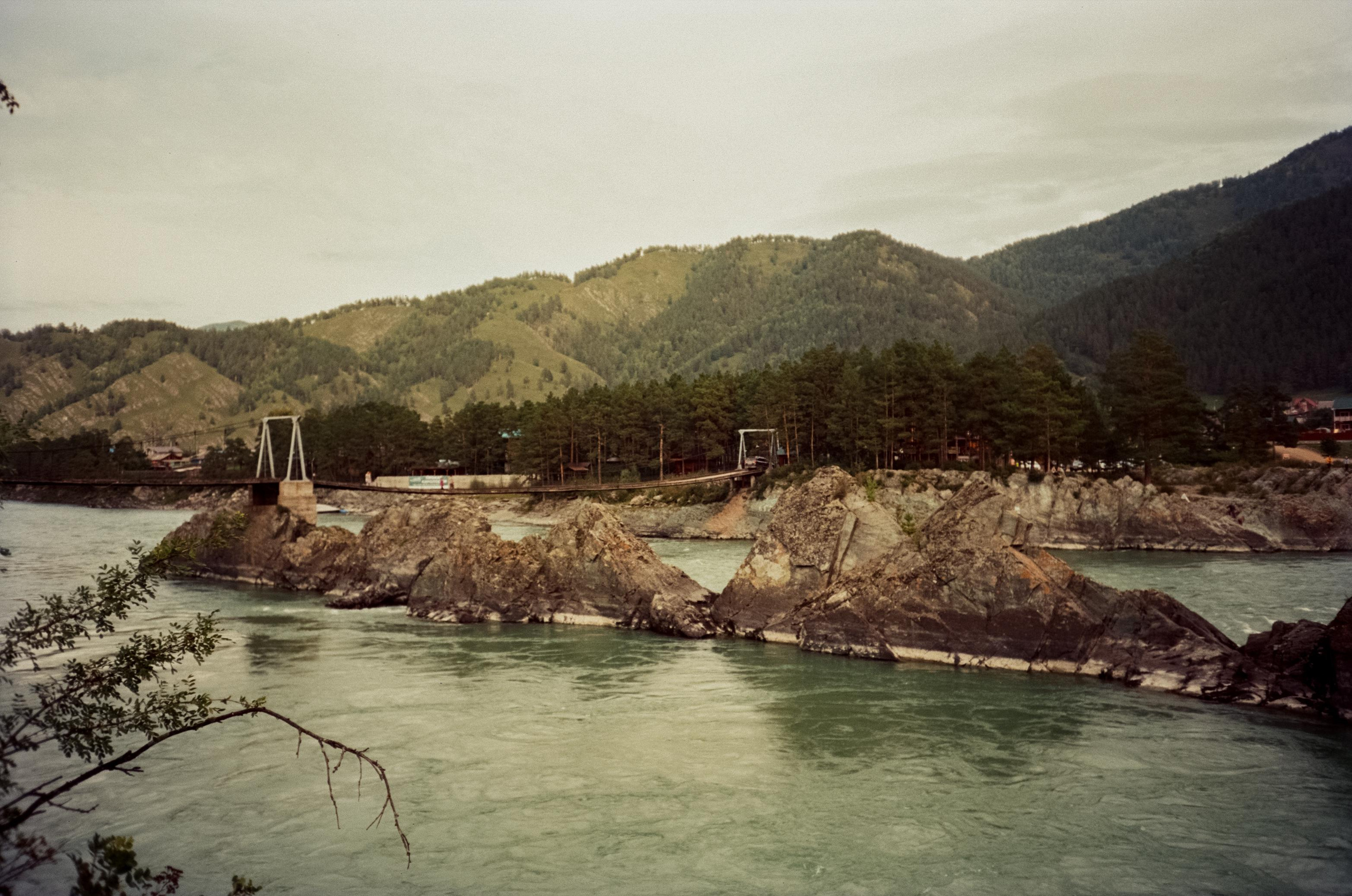 Отпуск на Алтае, Манжерок, р. Катунь в сентябре 2023 года