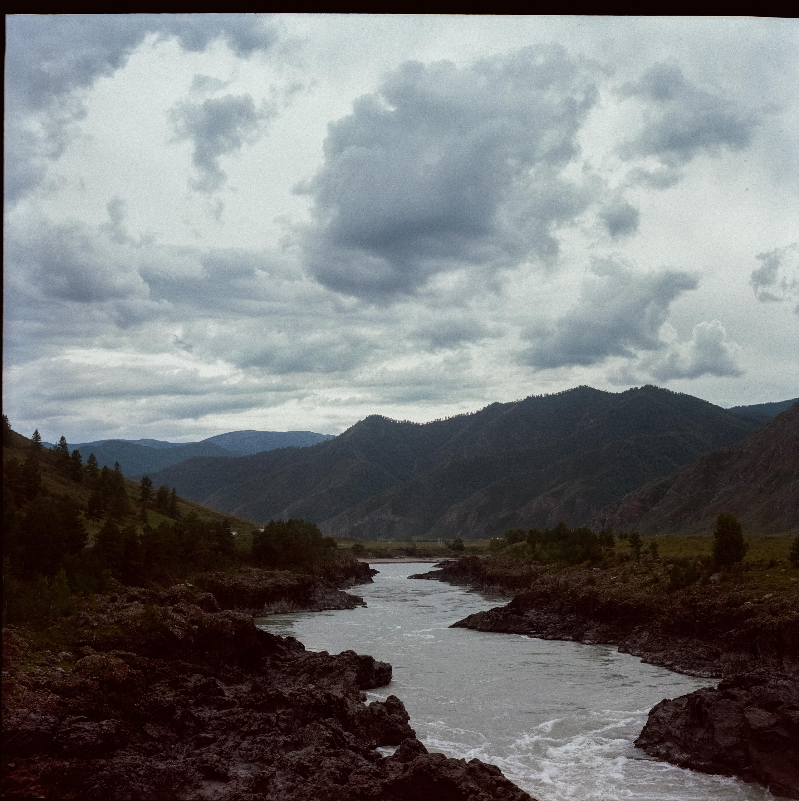 Ороктойский мост на фотопленку