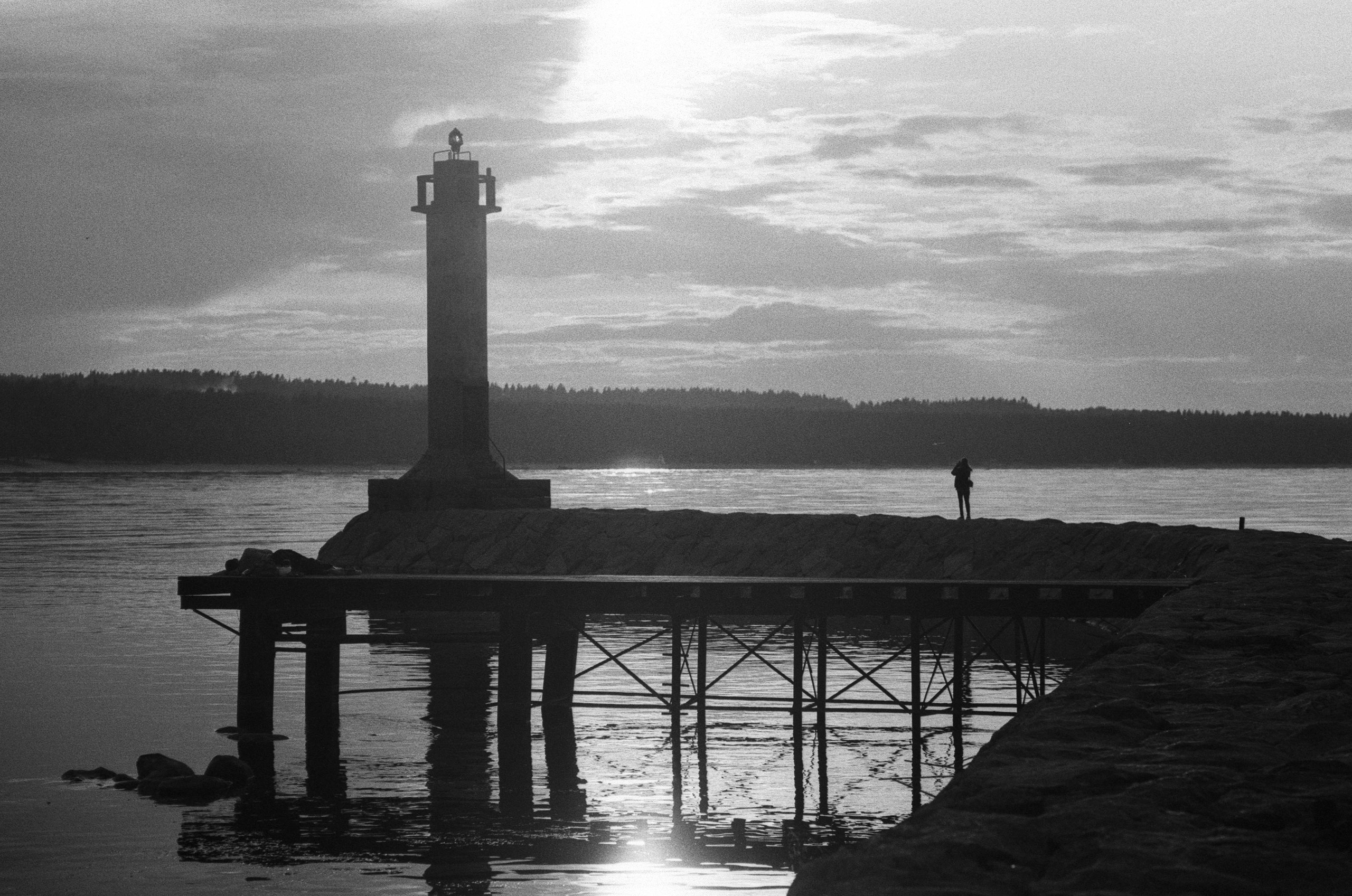 Маяк Вуохенсало на Kodak Double-X 5222 ISO 250