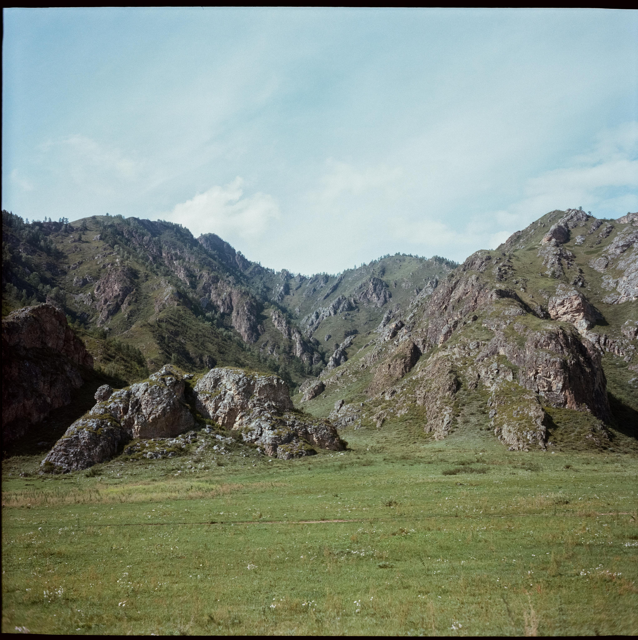 Чемальский тракт на фотопленку