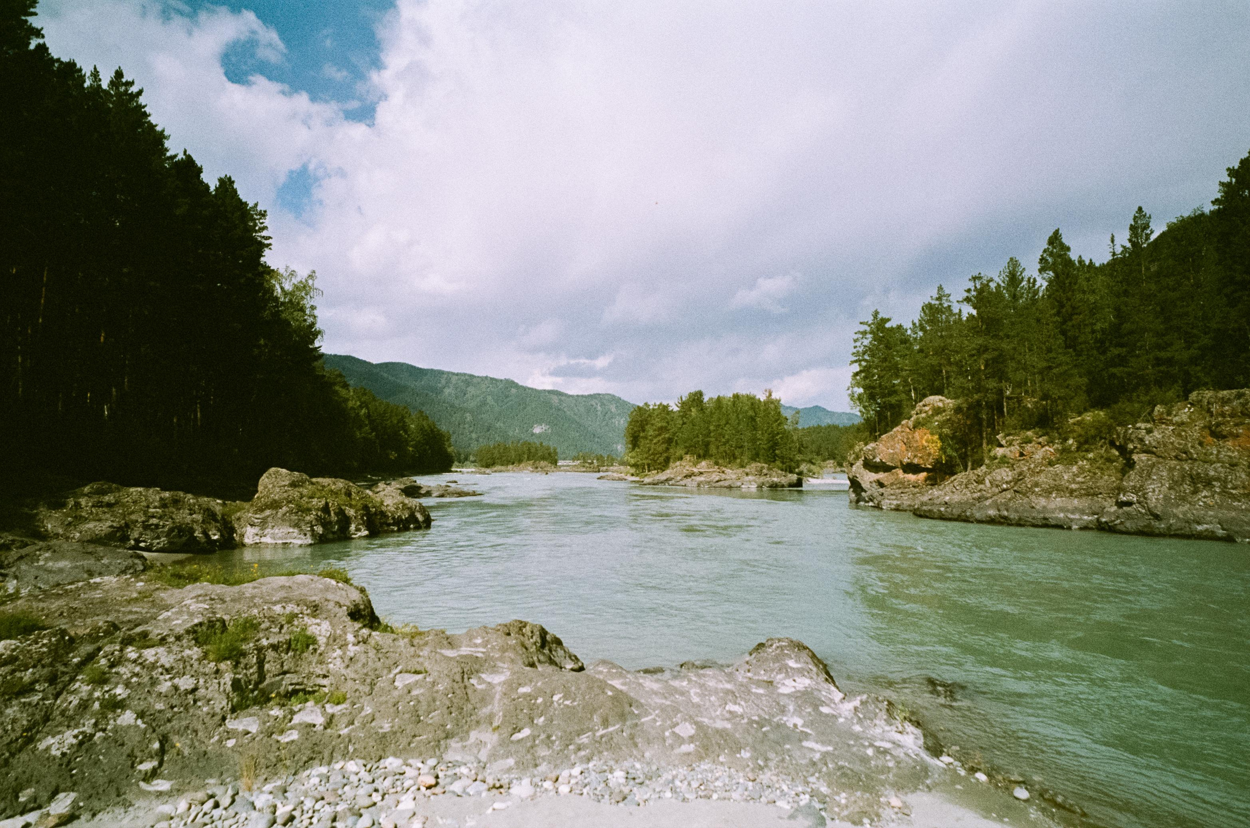 Катуньские ванночки / Agfacolor pro 200 (просрочка) / Contax G1 Carl Z