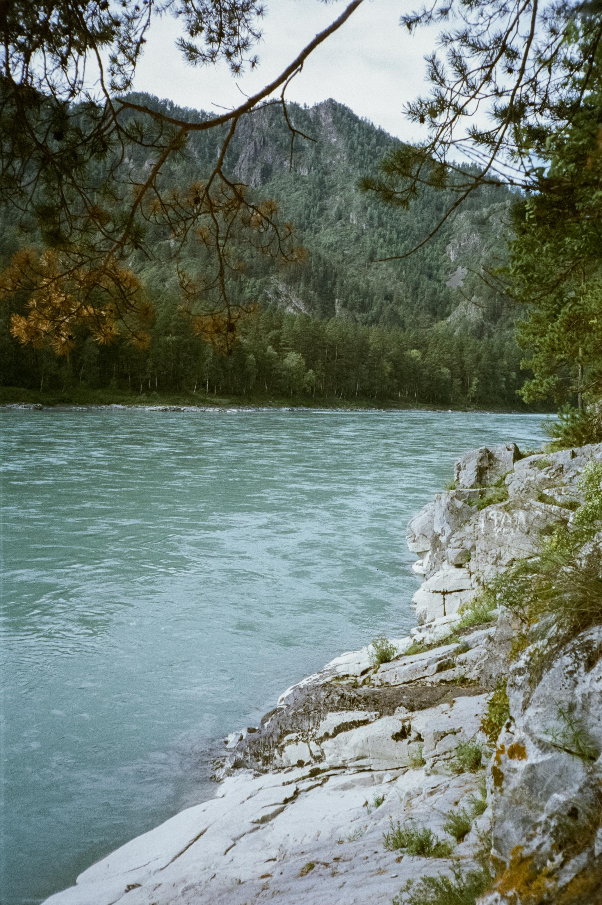 Закаты и восходы на базе Бережок / Fuji Eterna 500T / Revue 35CC