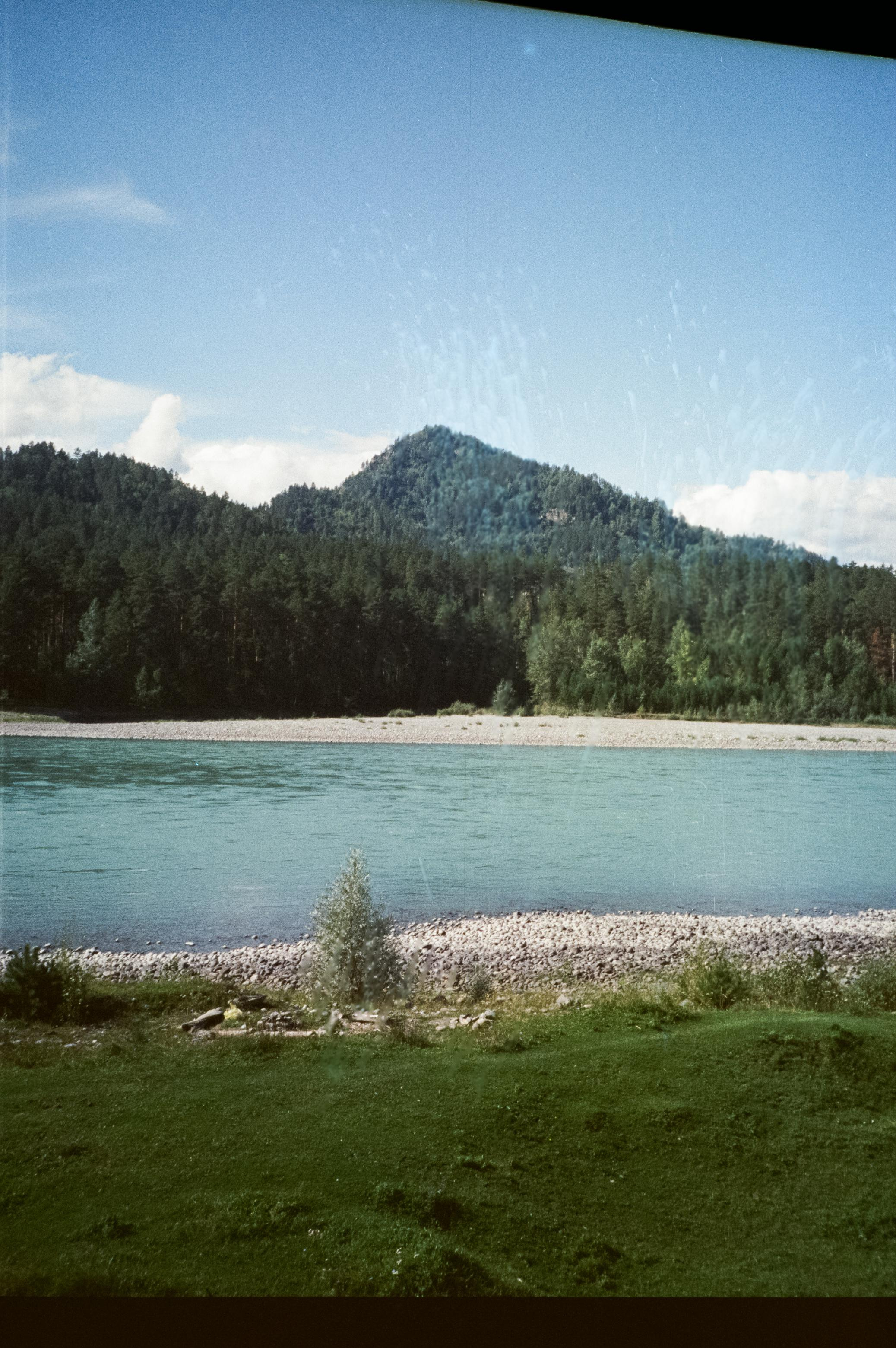 Река Катунь на фотопленку