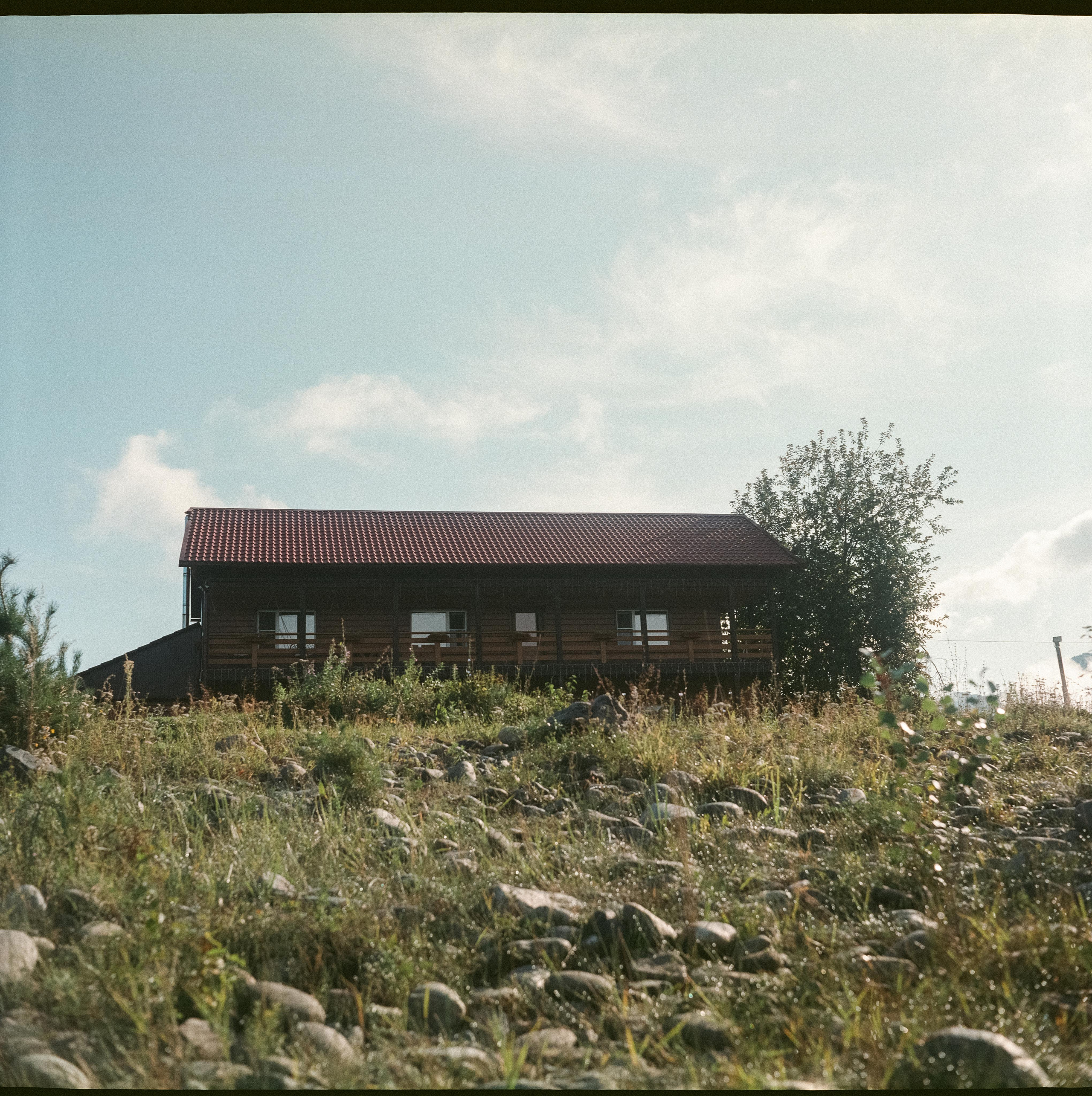 Манжерок, база Бережок, закаты / Super Fujica-6 / Fujifilm NPL 160