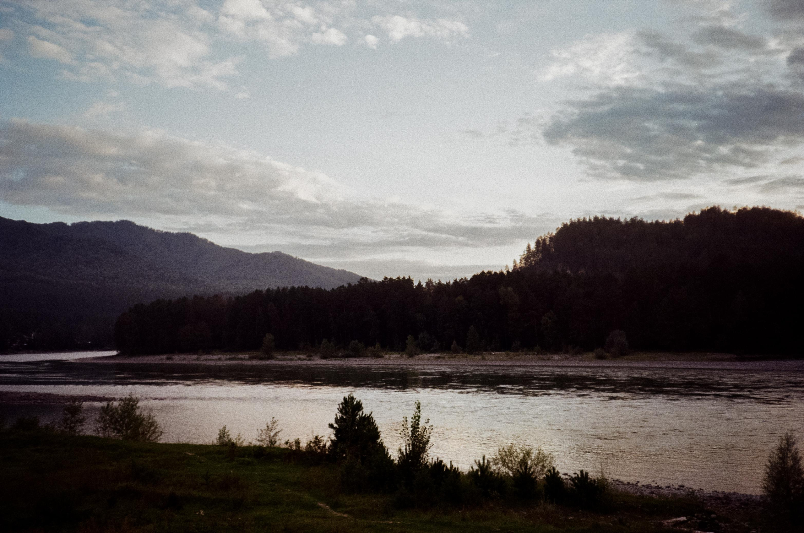 Река Катунь на фотопленку