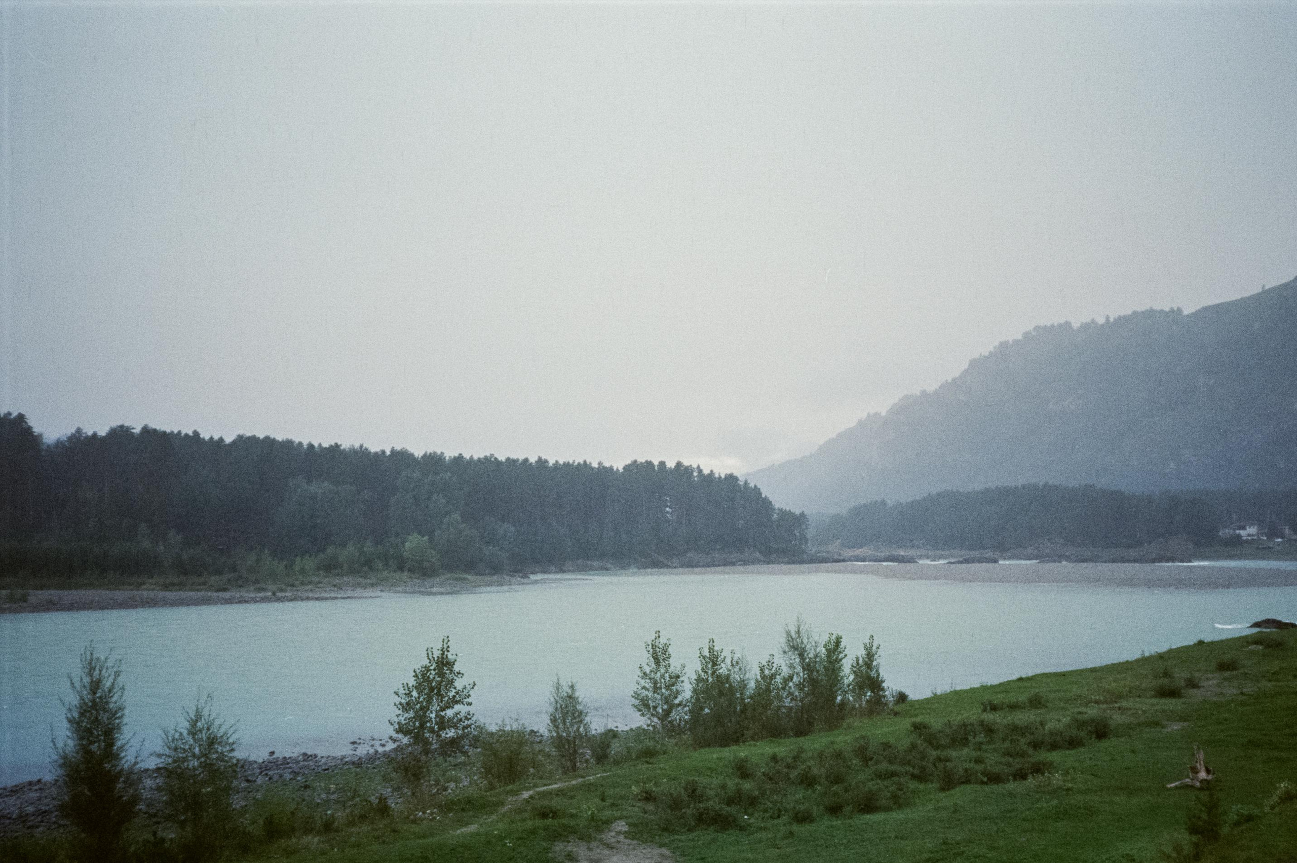 Река Катунь на фотопленку