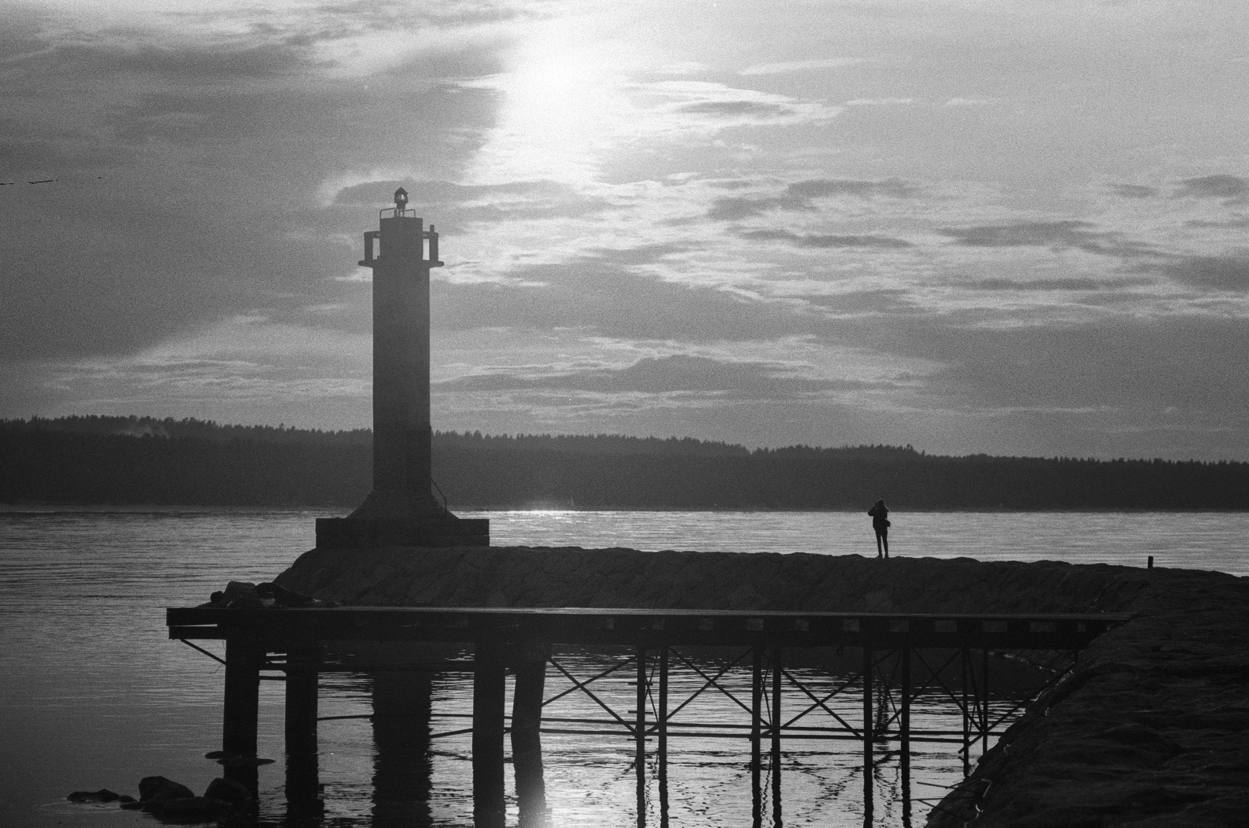 Маяк Вуохенсало на Kodak Double-X 5222 ISO 250