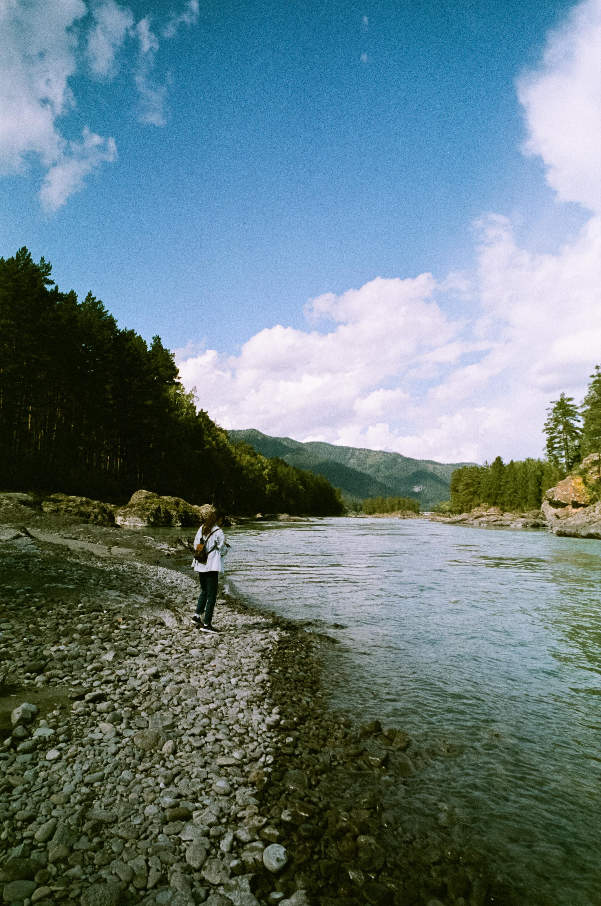 Катуньские ванночки / Agfacolor pro 200 (просрочка) / Contax G1 Carl Z