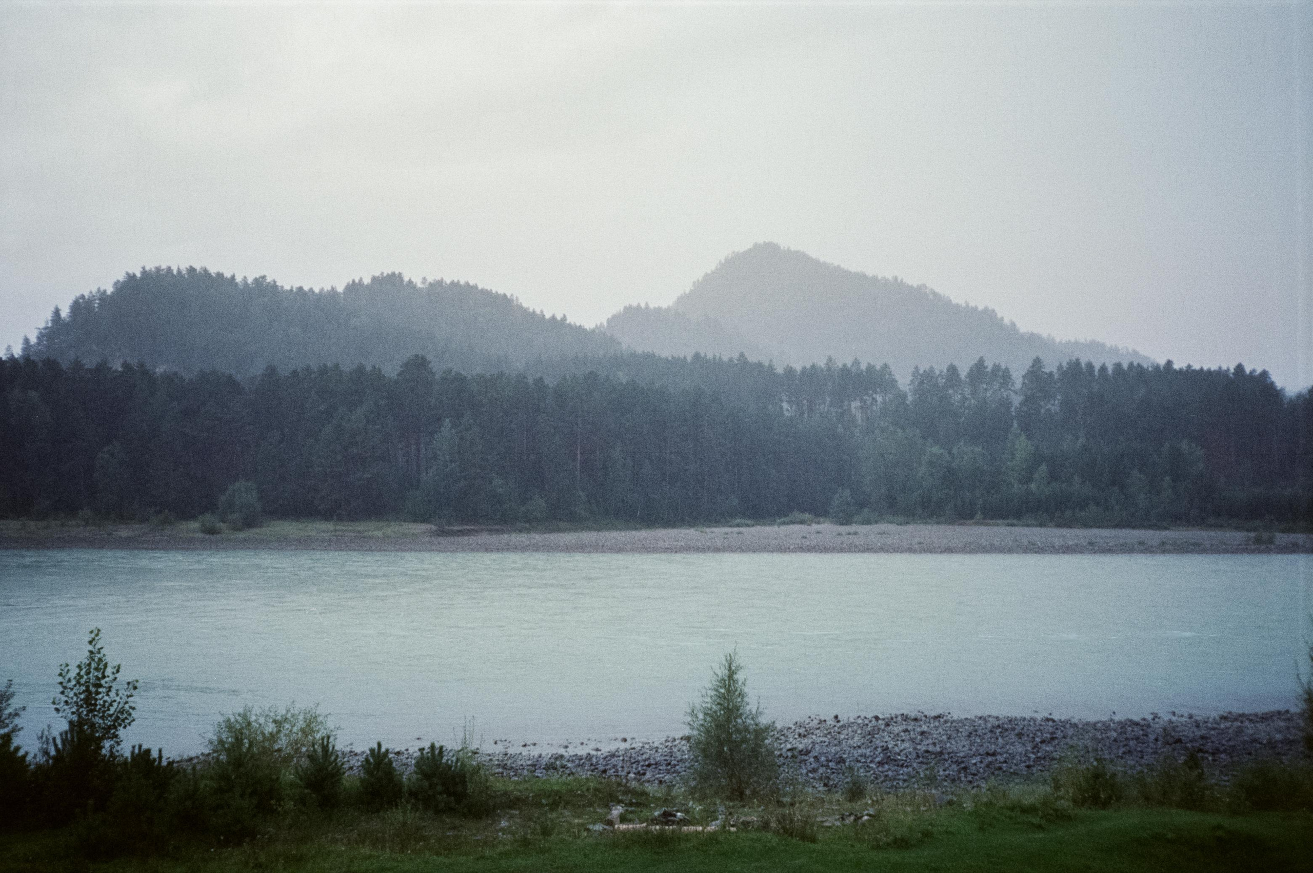 Река Катунь на фотопленку