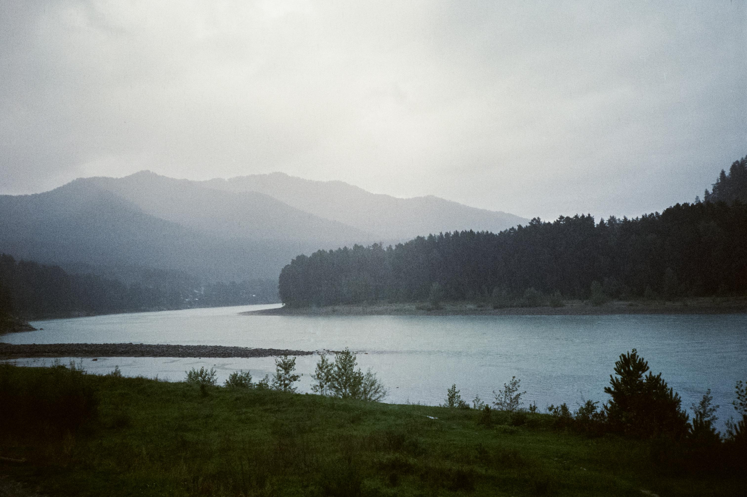 Река Катунь на фотопленку