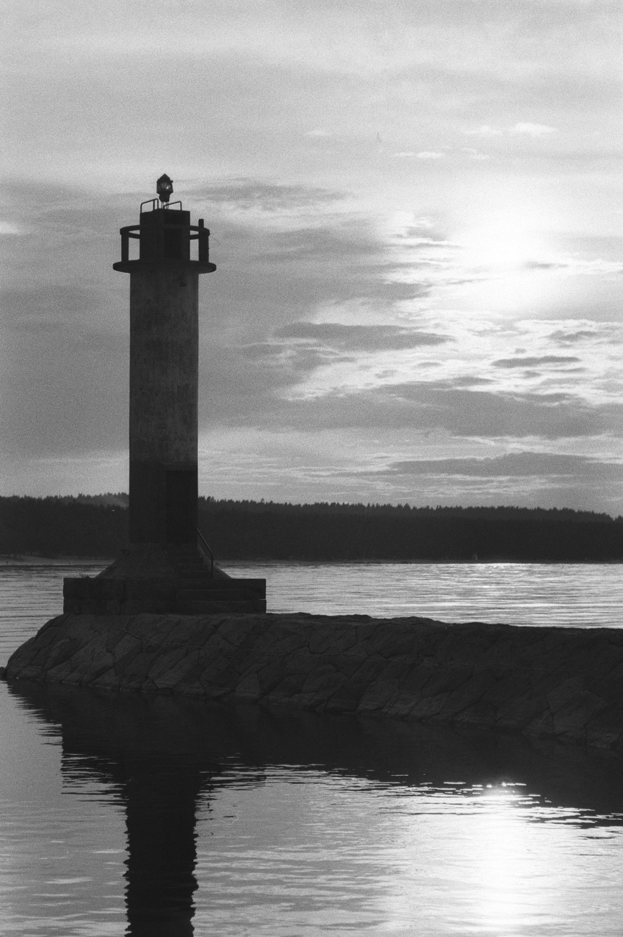 Маяк Вуохенсало на Kodak Double-X 5222 ISO 250