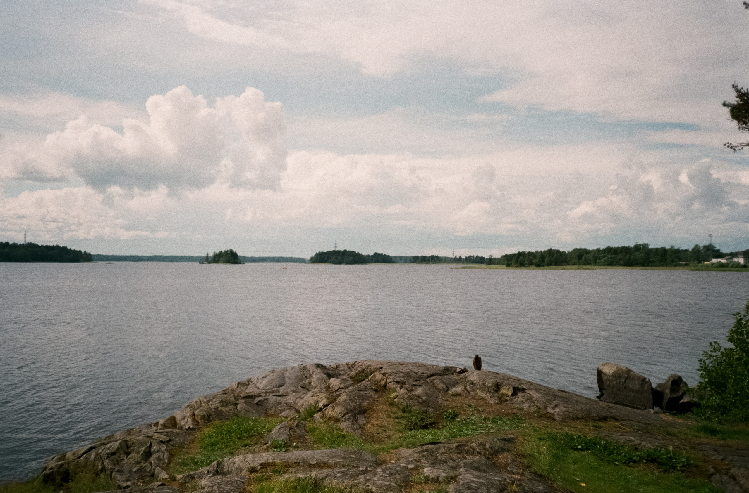 Остров Валаам и остров Каменистый на Cinestill 400D
