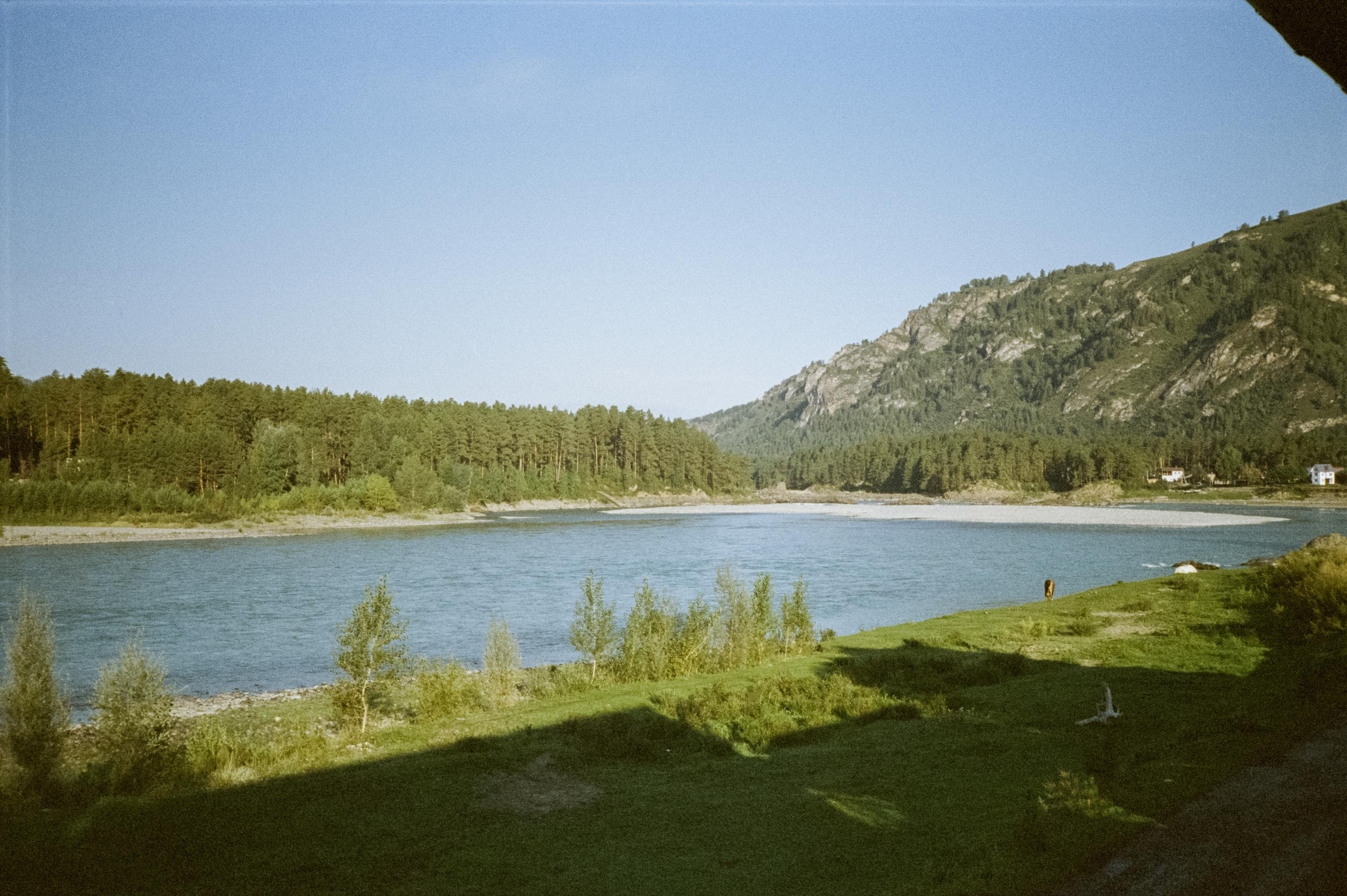 Закаты и восходы на базе Бережок / Fuji Eterna 500T / Revue 35CC