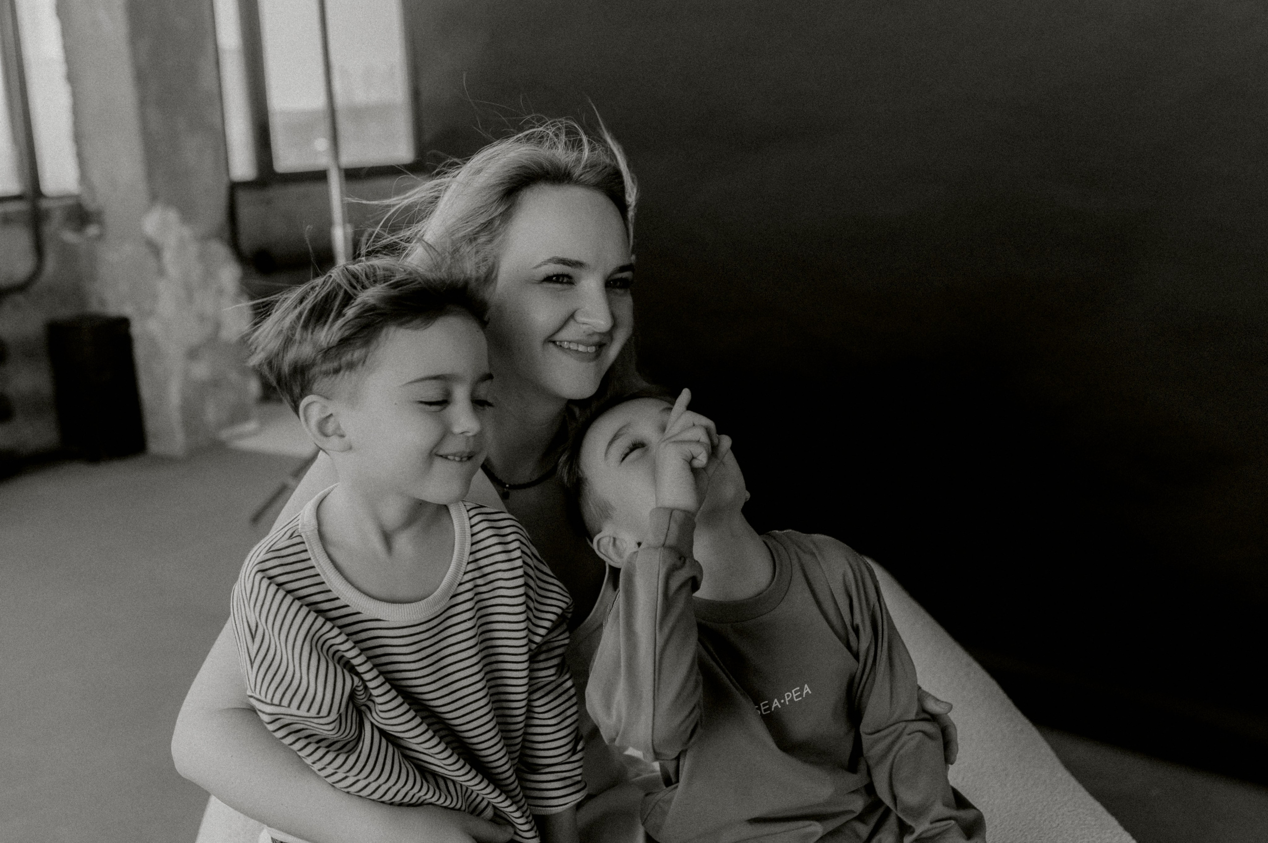 Ира, Дима, Демид и Мирон. Фотограф Мария Стрелкова