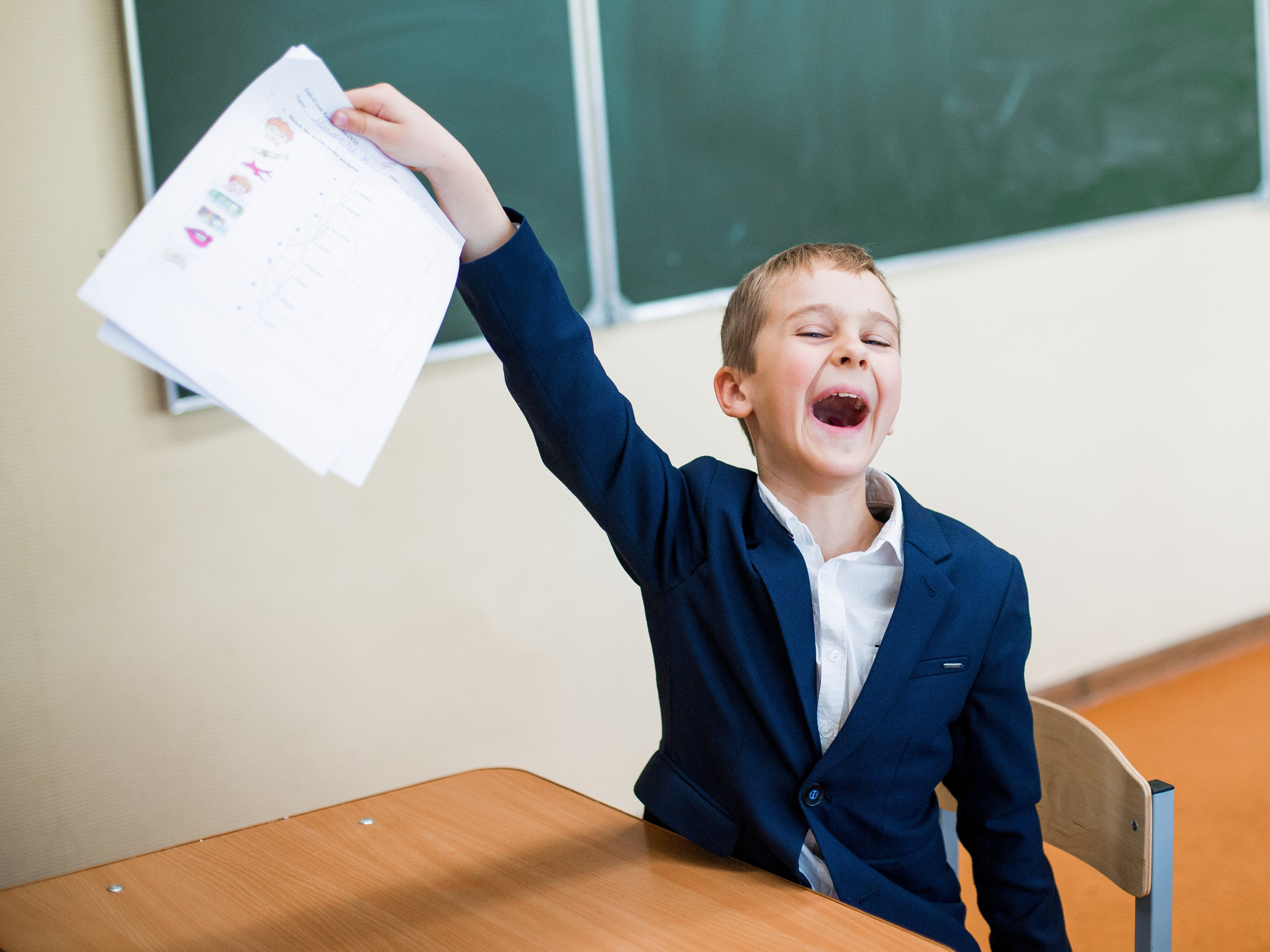 Школьная фотосъемка 3 класса. Репортажный фотограф Борис Геер