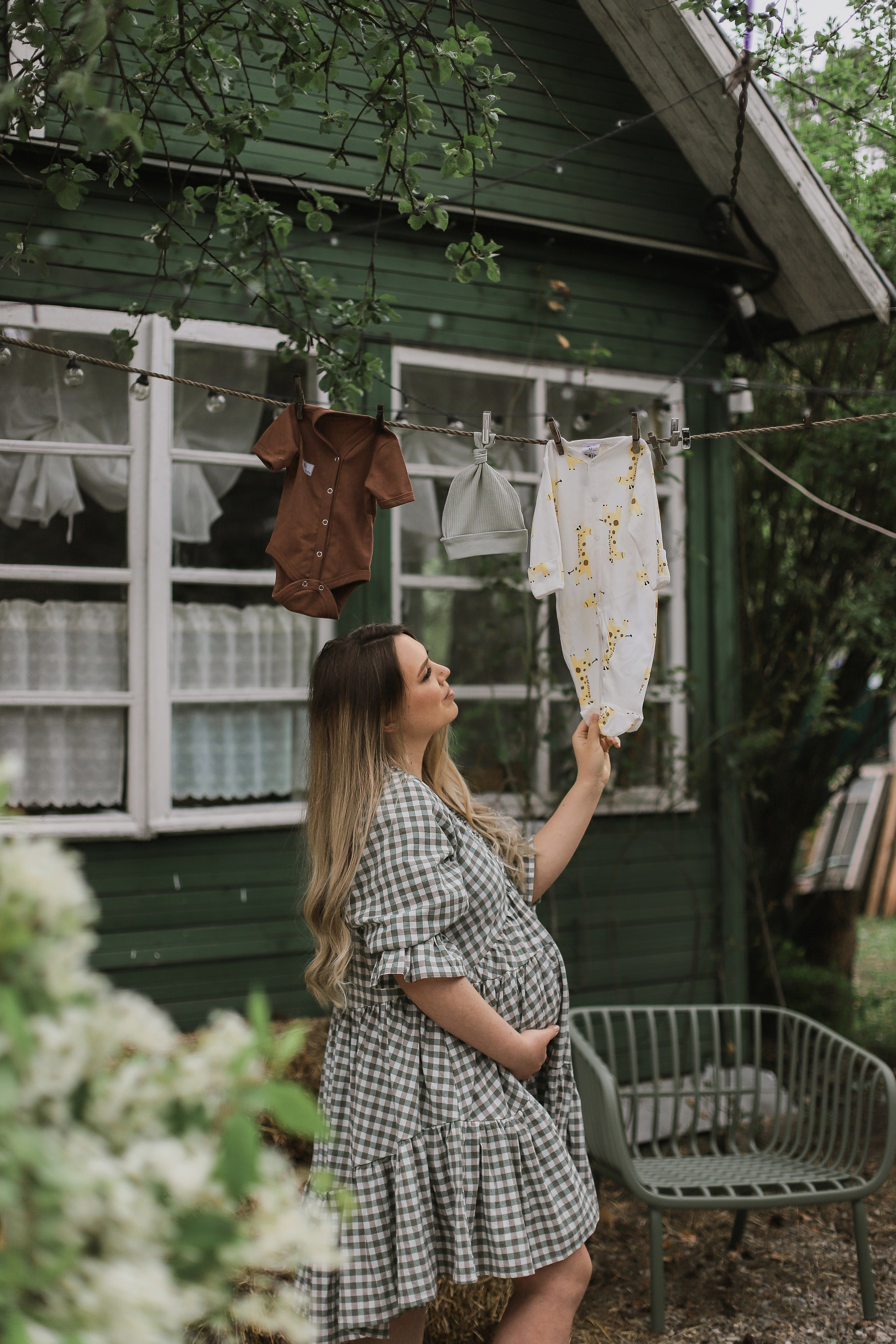 Беременность на даче с утятами. Свадебный, семейный и детский фотограф в Люберцах Зайцева Анастасия