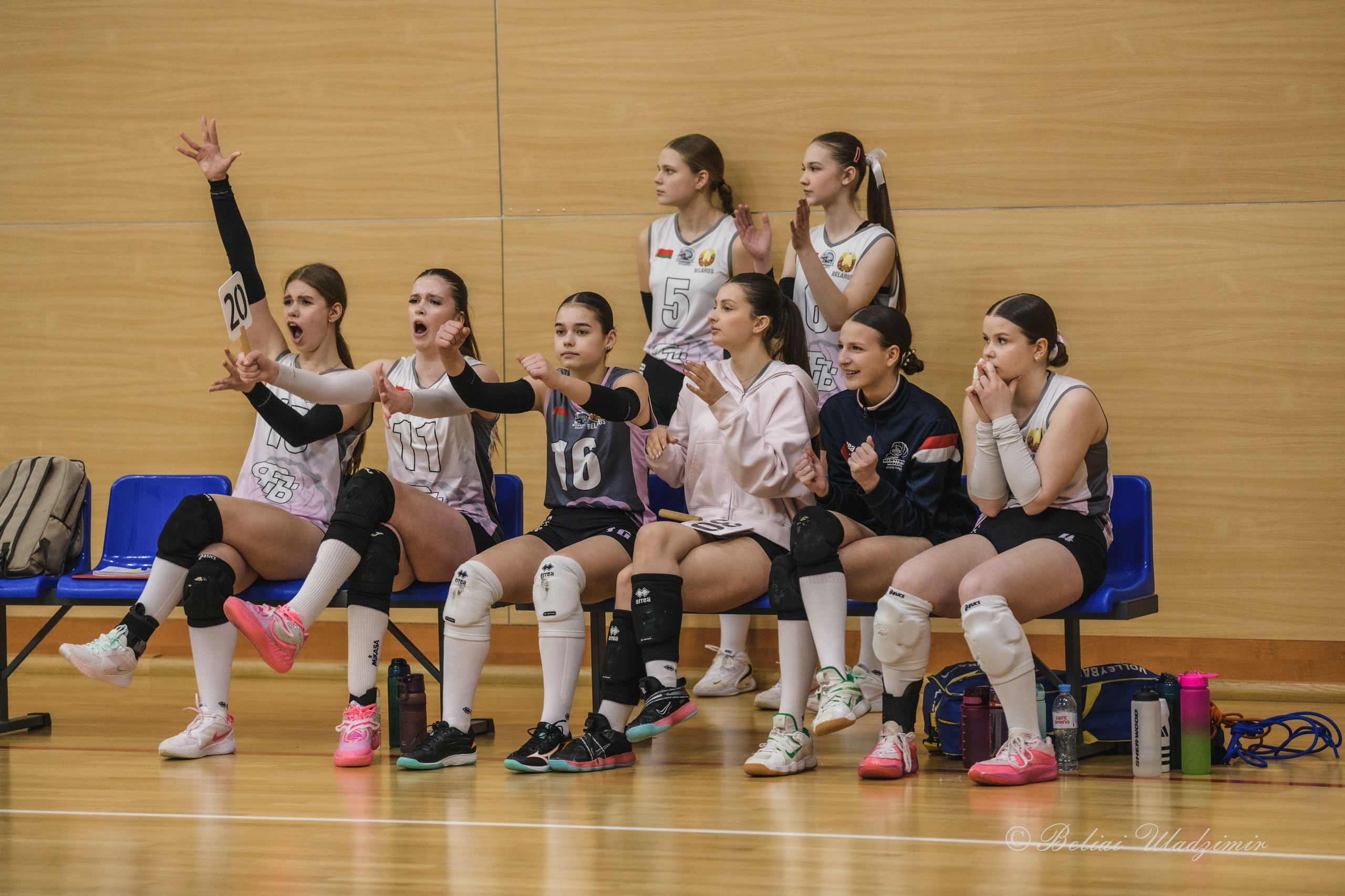Первенство Республики Беларусь по волейболу среди девушек 2010–2011 гр. Репортажный фотограф Владимир Беляй