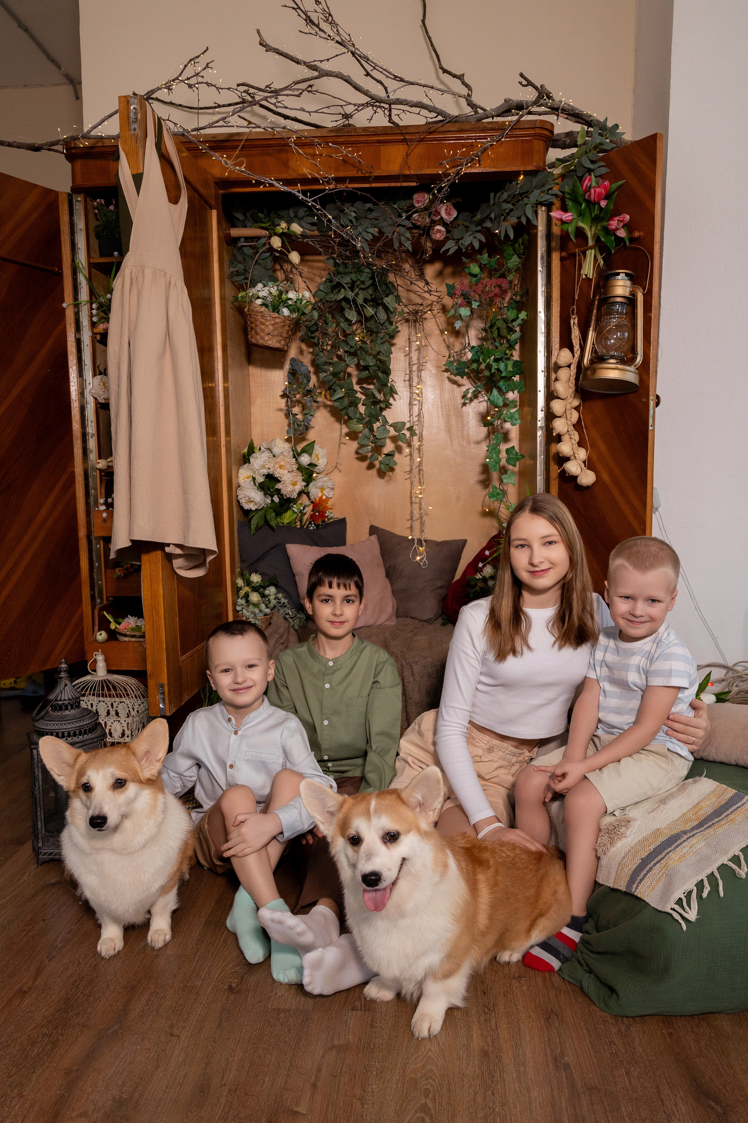 Фотосессия с корги. Семейный и свадебный фотограф в Санкт-Петербурге Татьяна Швыкова