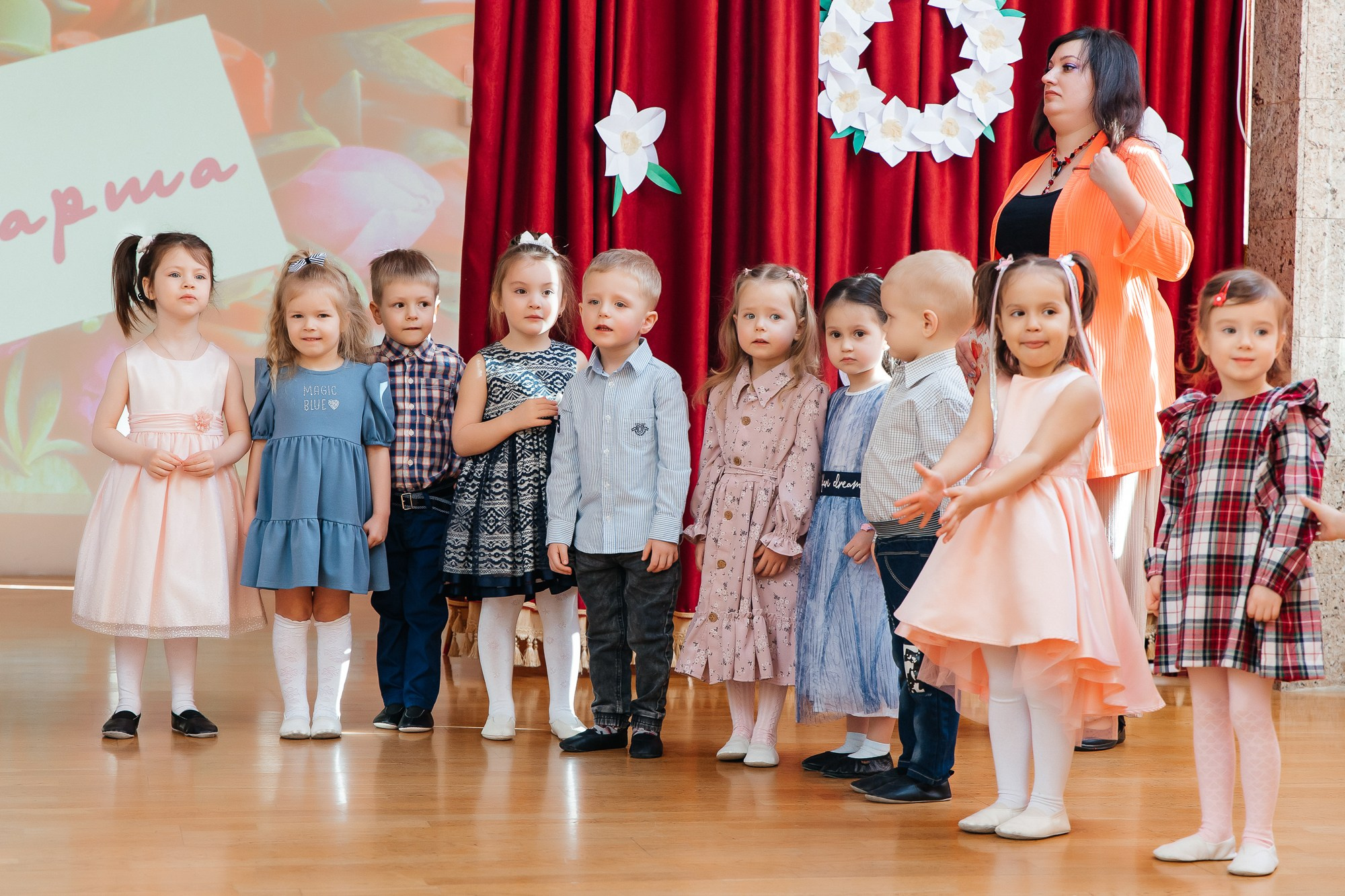 Детский сад № 93 — Утренник (07.03.2023). Свадебный и семейный фотограф Крамар Наталья