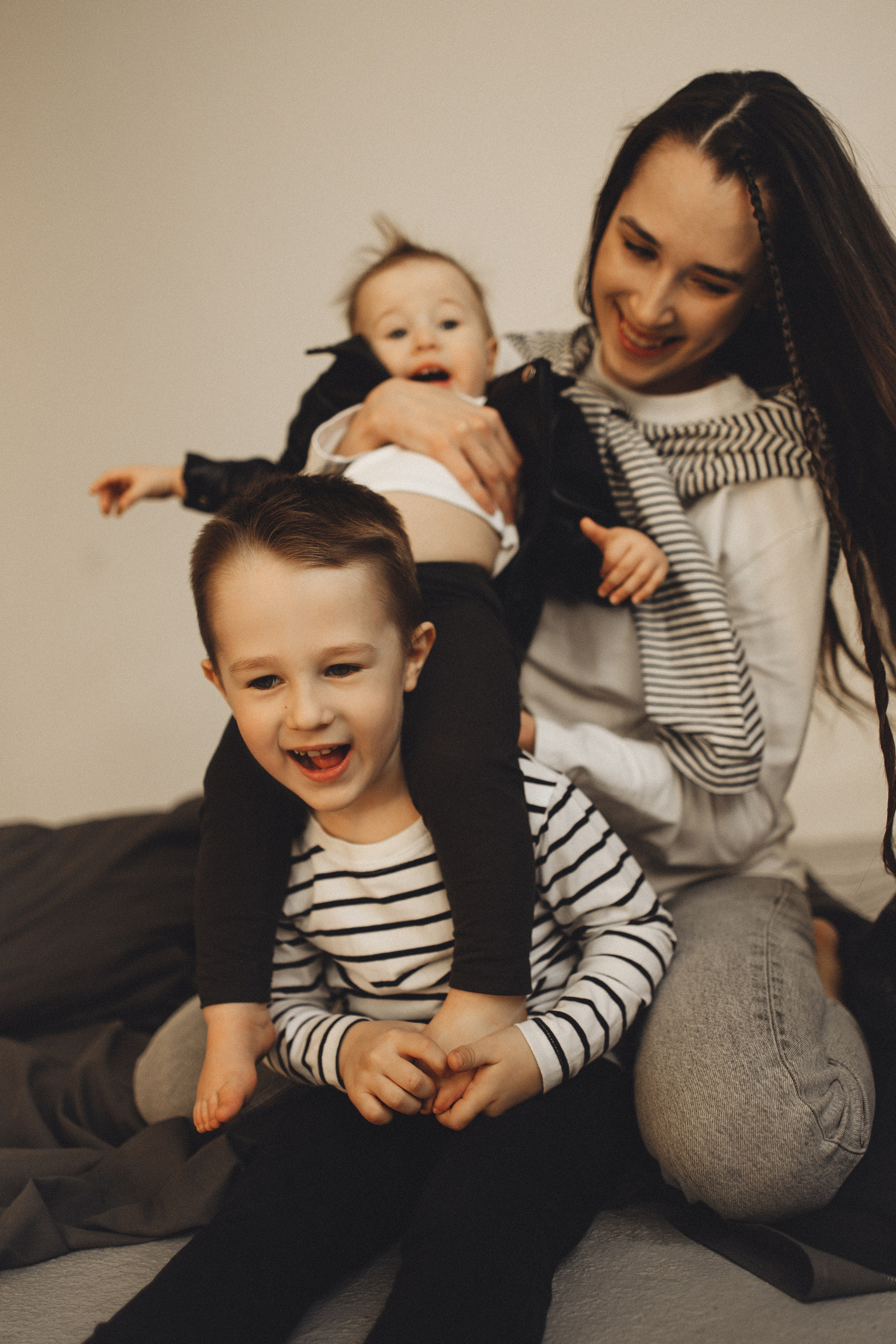 Семейная история в студии. Семейный и детский фотограф, таганрог, ростов-на-дону