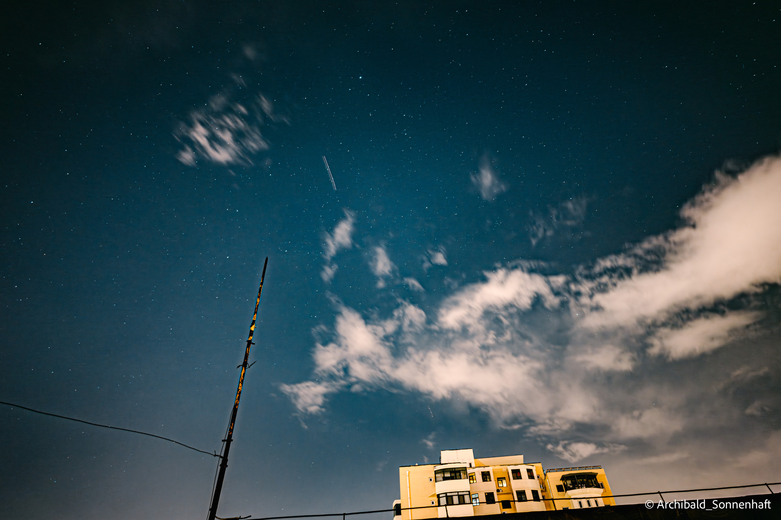 My first astophotography attempt. Photographer in Guangzhou, China. Archibald Sonnenhaft