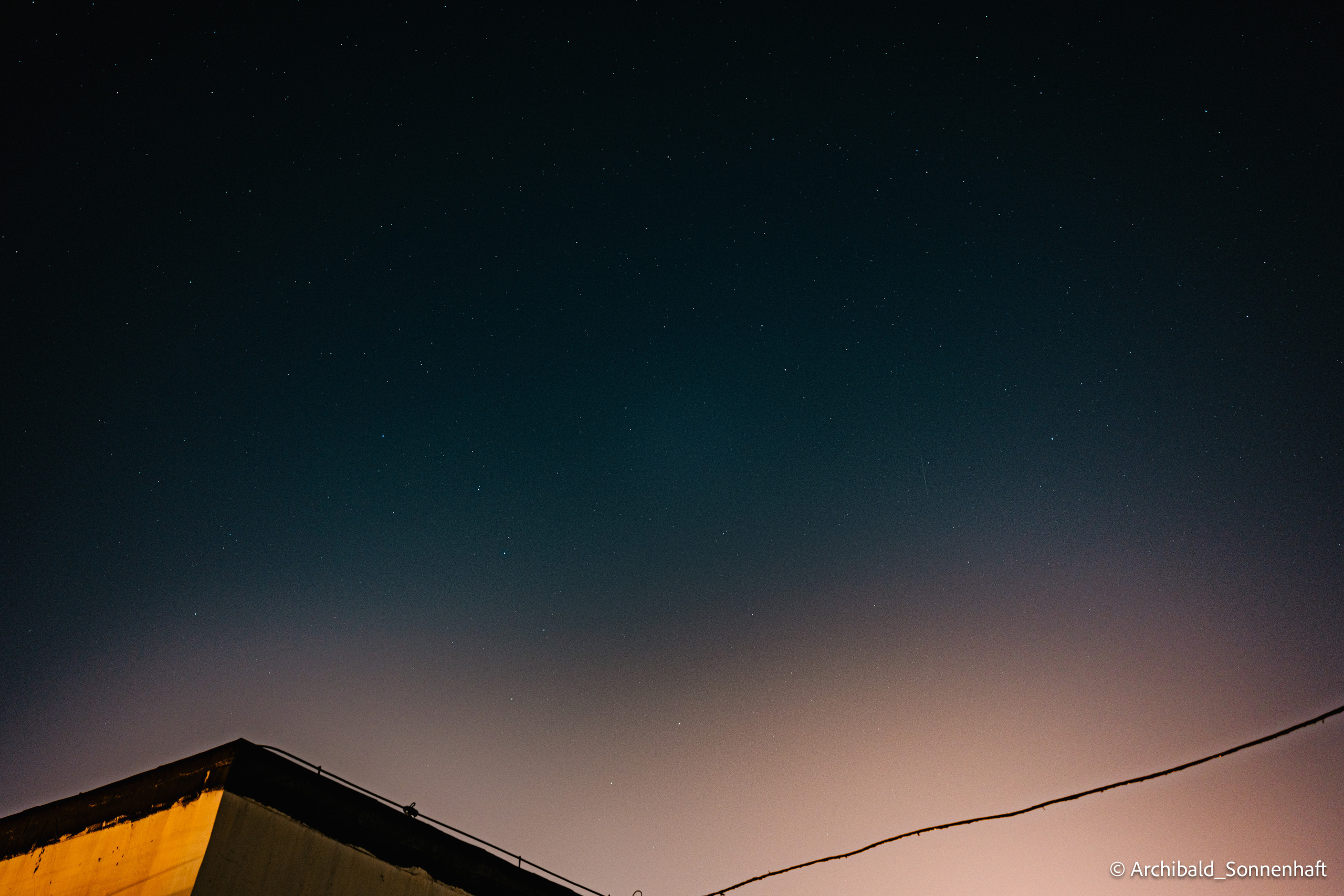 My first astophotography attempt. Photographer in Guangzhou, China. Archibald Sonnenhaft