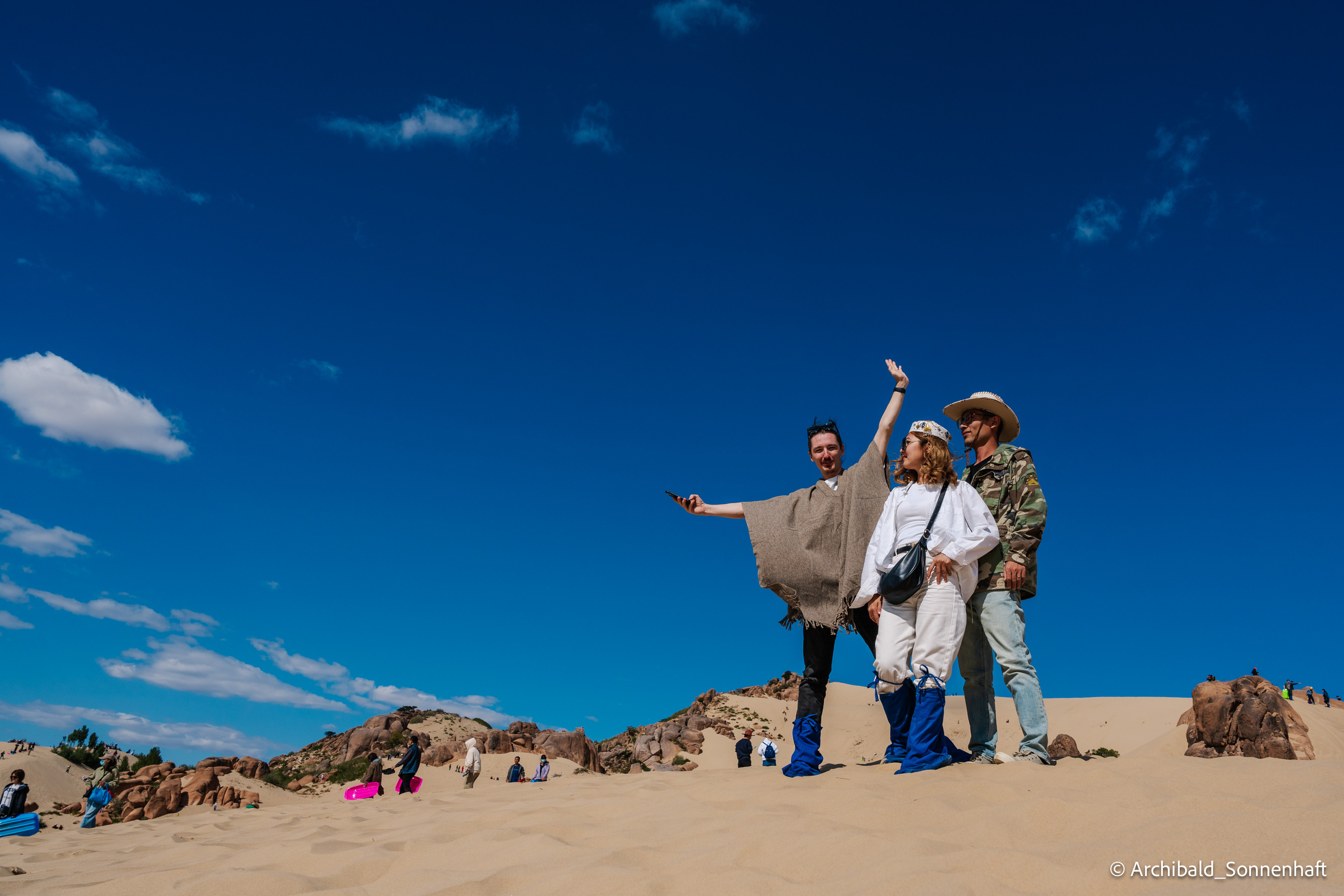 Inner Mongolia, Yulongsha. Photographer in Guangzhou, China. Archibald Sonnenhaft