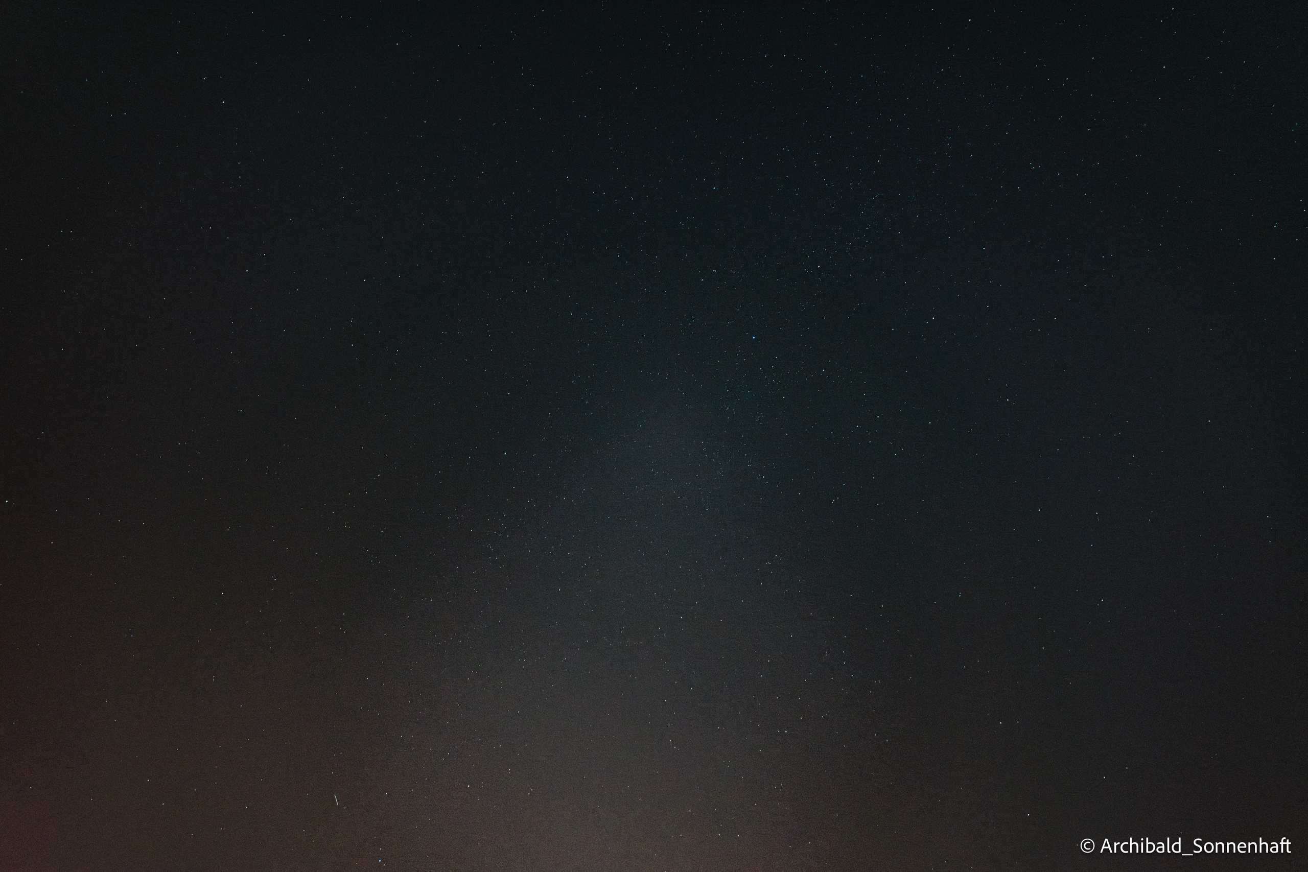 My first astophotography attempt. Photographer in Guangzhou, China. Archibald Sonnenhaft