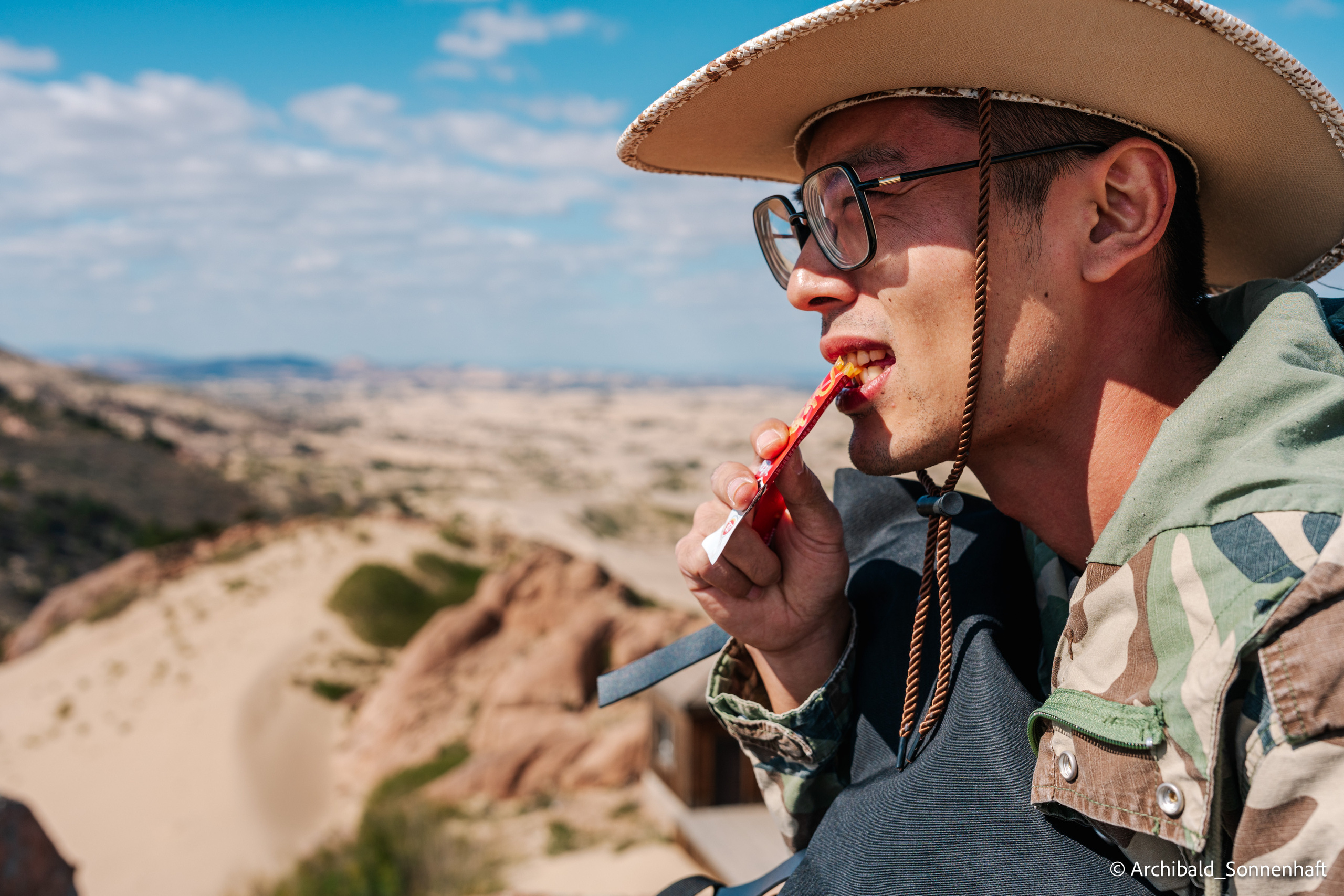 Inner Mongolia, Yulongsha. Photographer in Guangzhou, China. Archibald Sonnenhaft