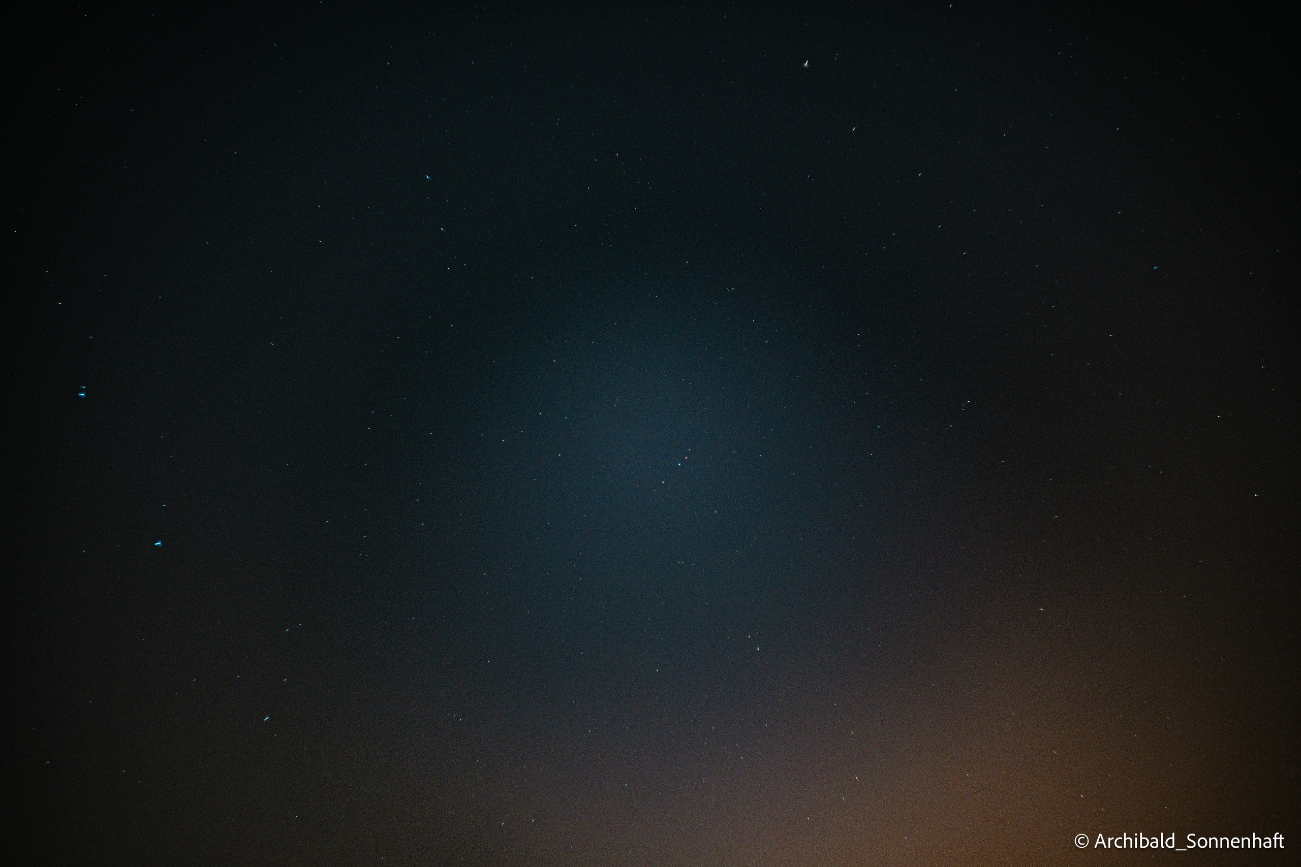 My first astophotography attempt. Photographer in Guangzhou, China. Archibald Sonnenhaft