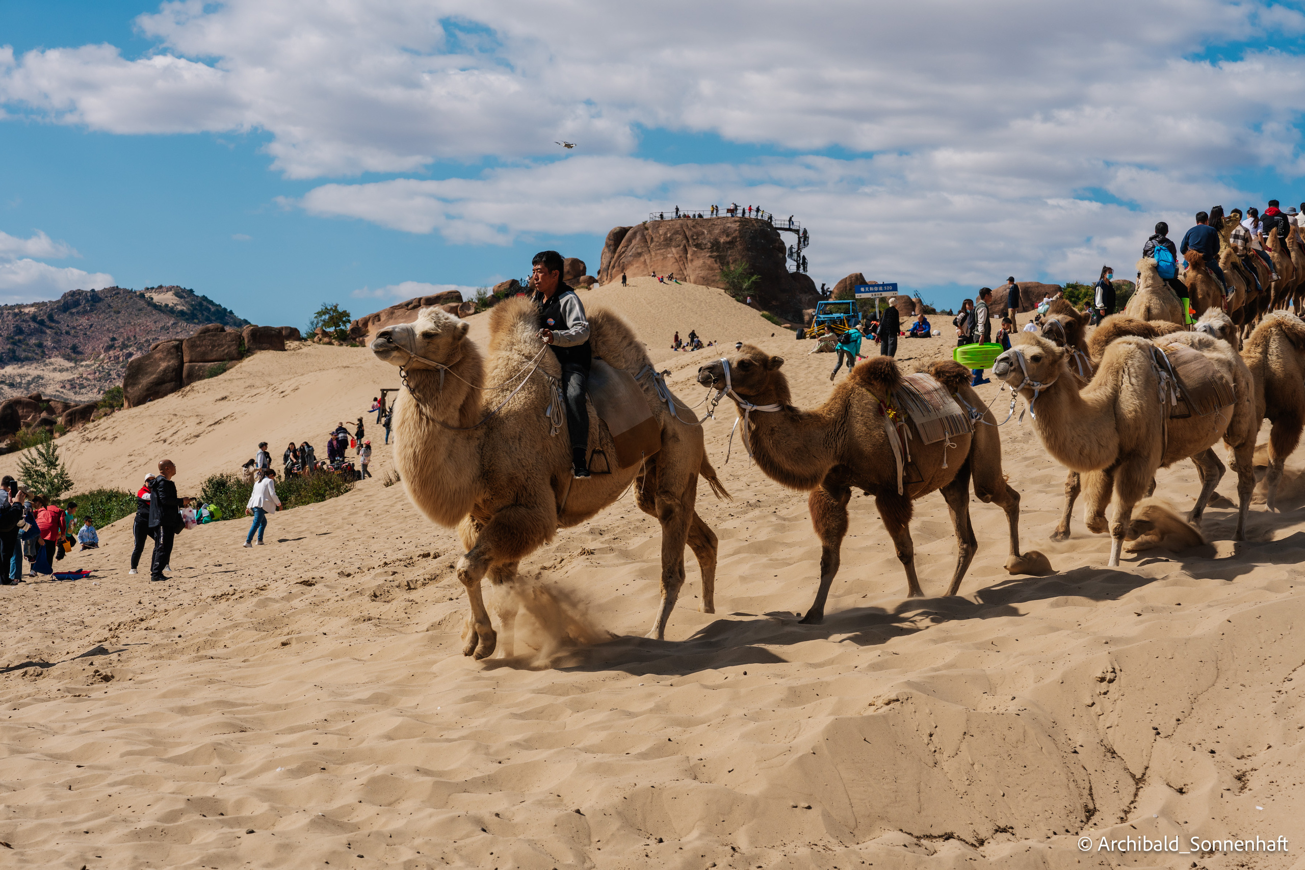 Inner Mongolia, Yulongsha. Photographer in Guangzhou, China. Archibald Sonnenhaft