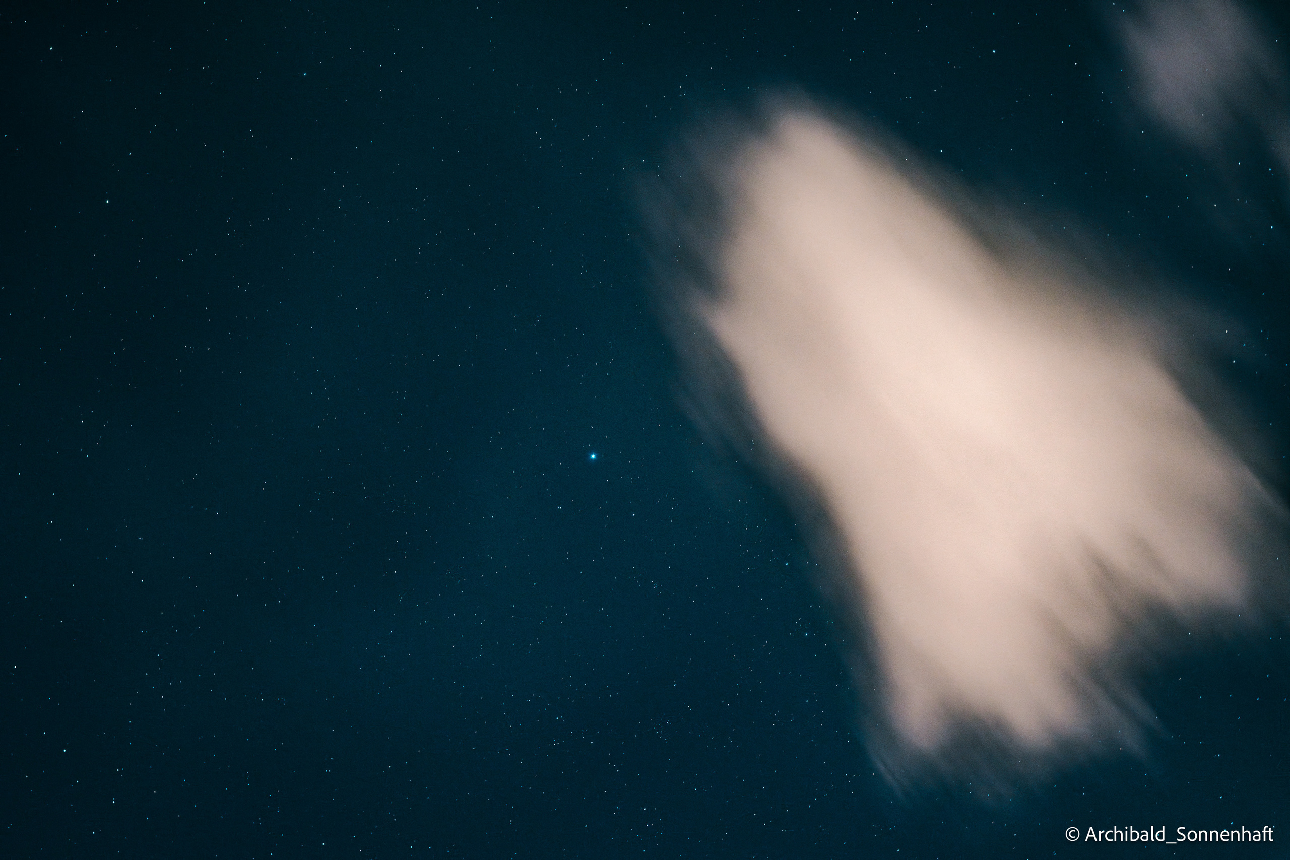 My first astophotography attempt. Photographer in Guangzhou, China. Archibald Sonnenhaft