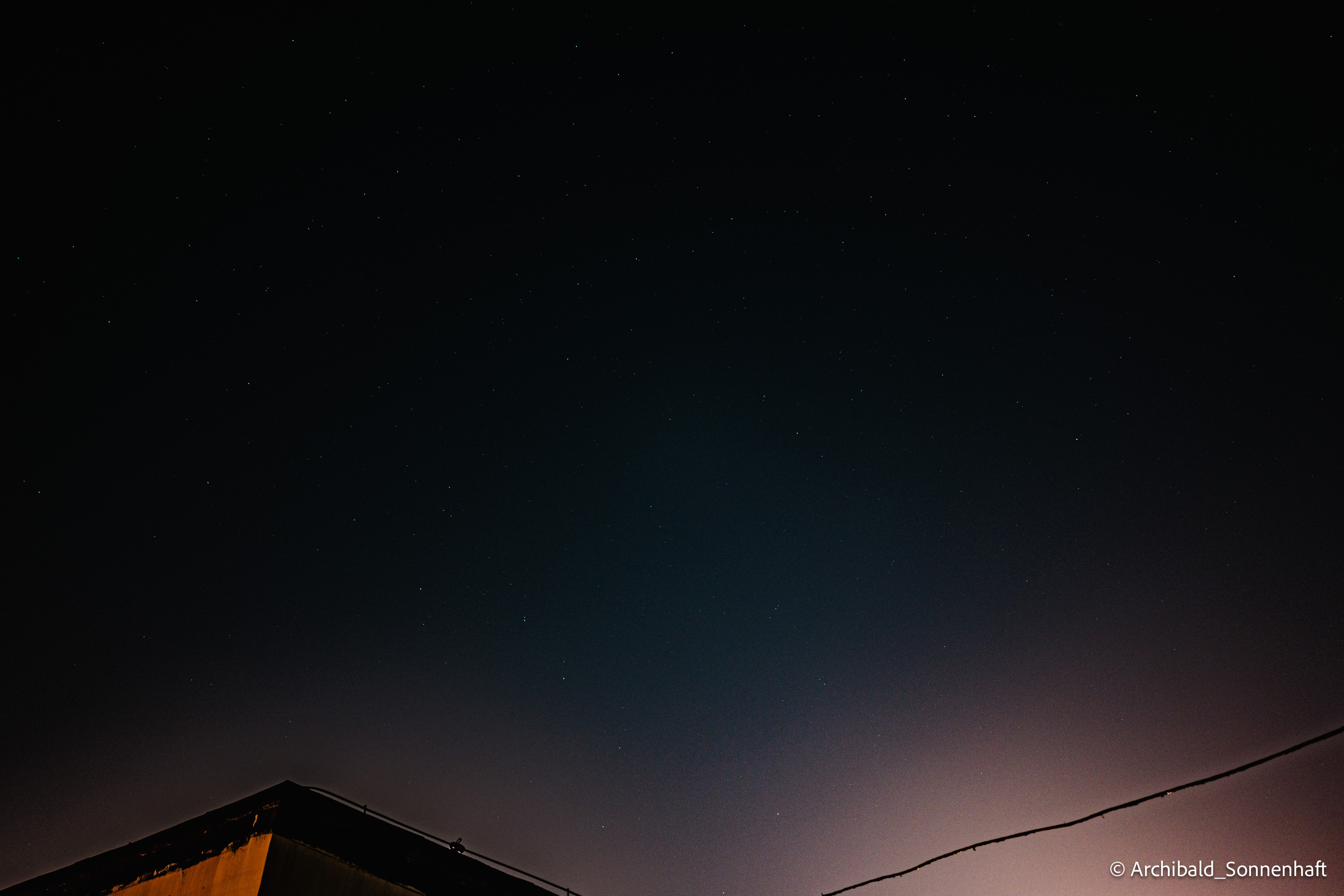 My first astophotography attempt. Photographer in Guangzhou, China. Archibald Sonnenhaft