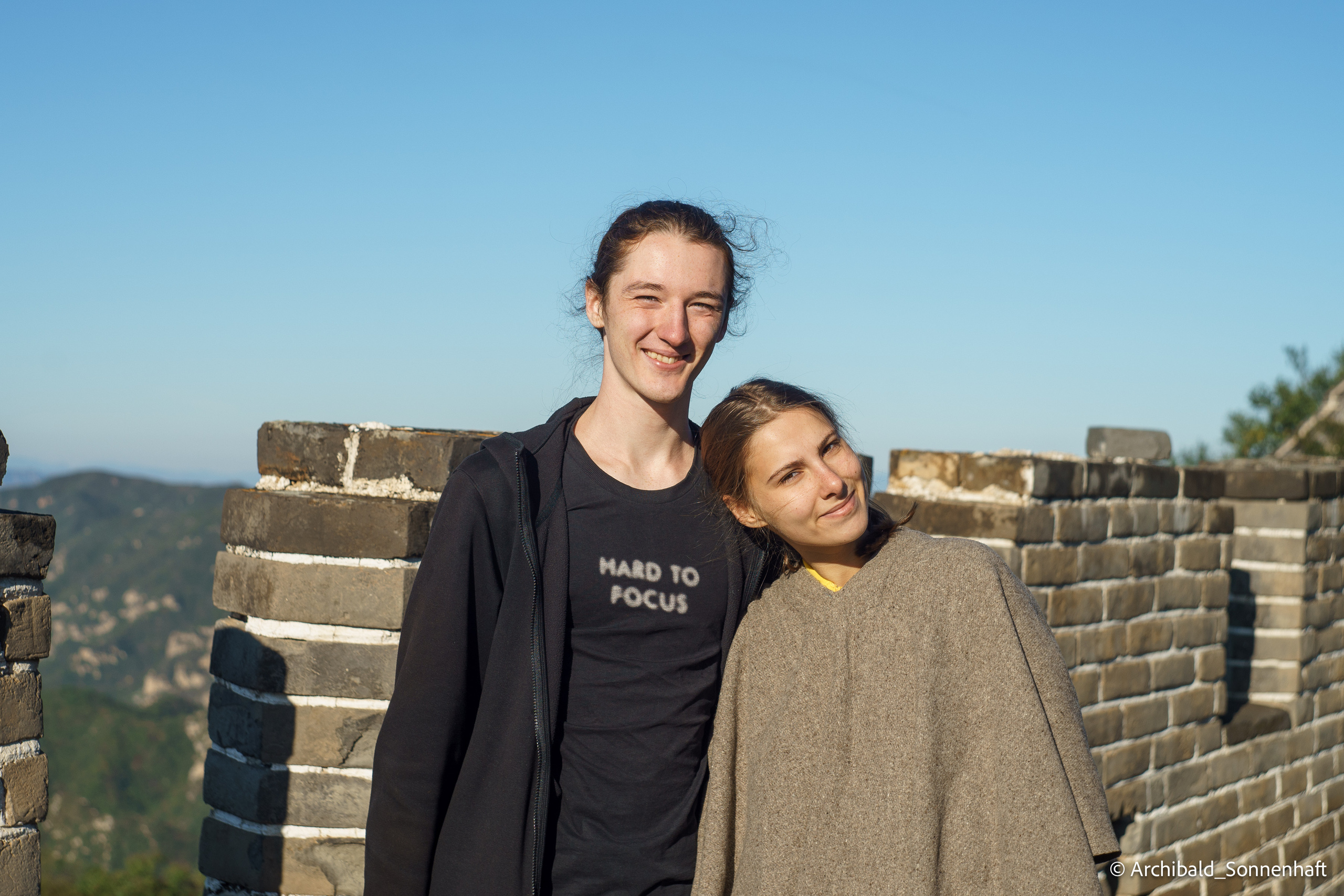 🇨🇳 长城, 北京 (Chinese wall, Beijing), 2019.10. Photographer in Guangzhou, China. Archibald Sonnenhaft
