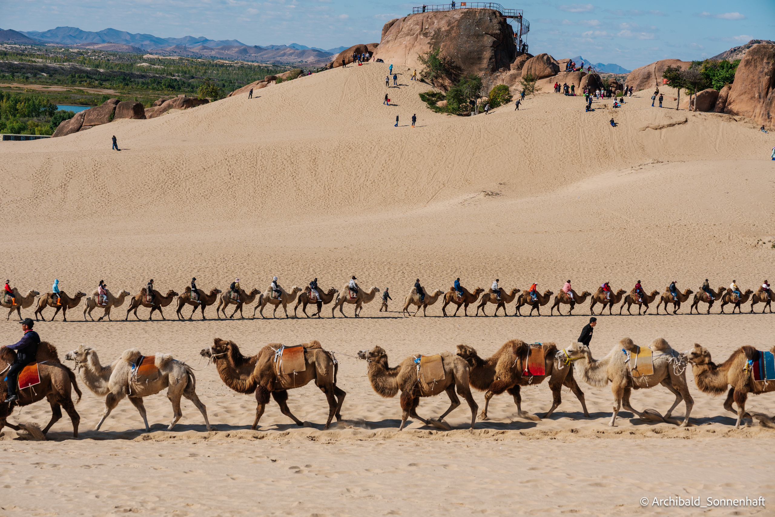 Inner Mongolia, Yulongsha. Photographer in Guangzhou, China. Archibald Sonnenhaft