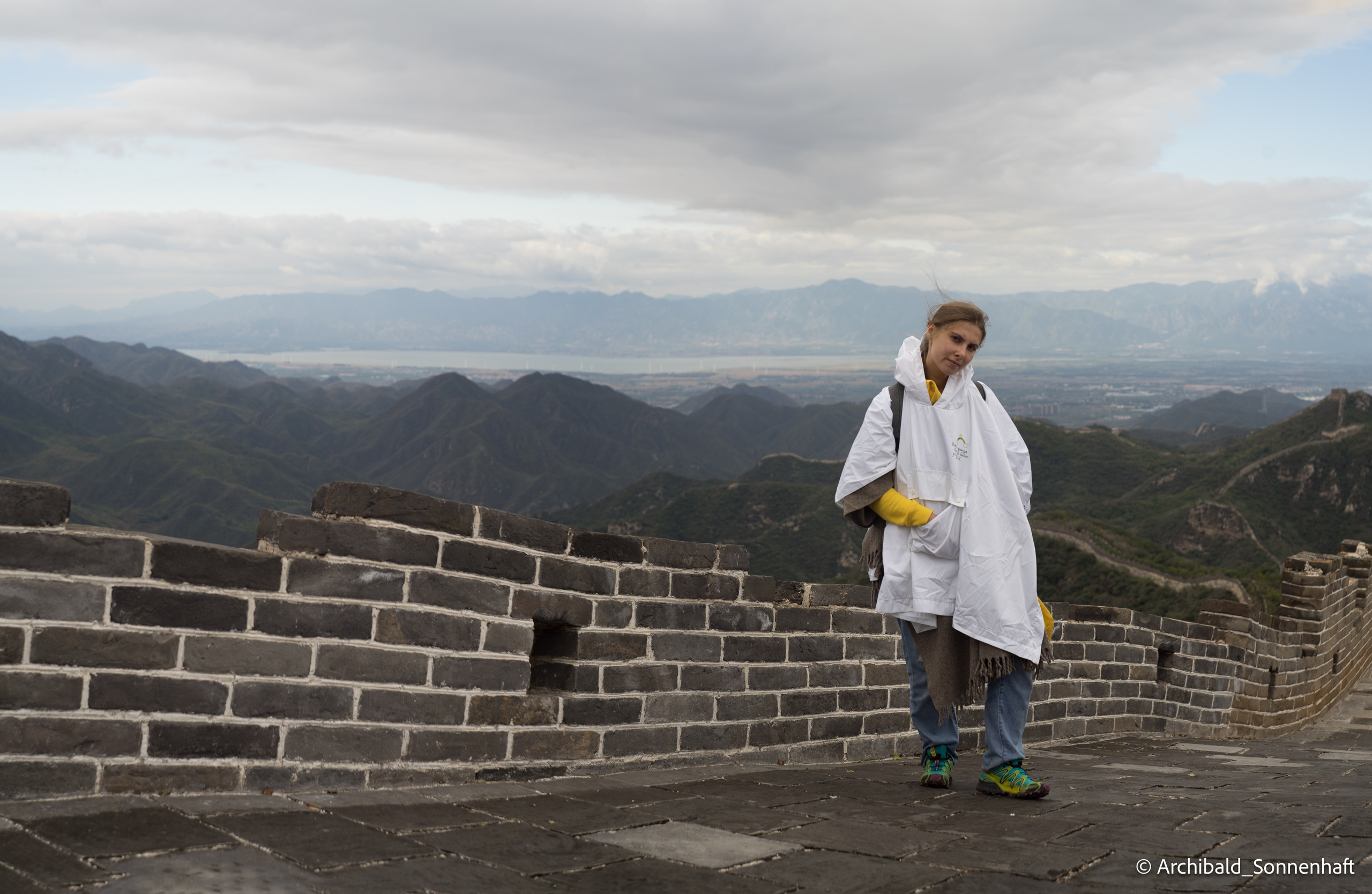 🇨🇳 长城, 北京 (Chinese wall, Beijing), 2019.10. Photographer in Guangzhou, China. Archibald Sonnenhaft