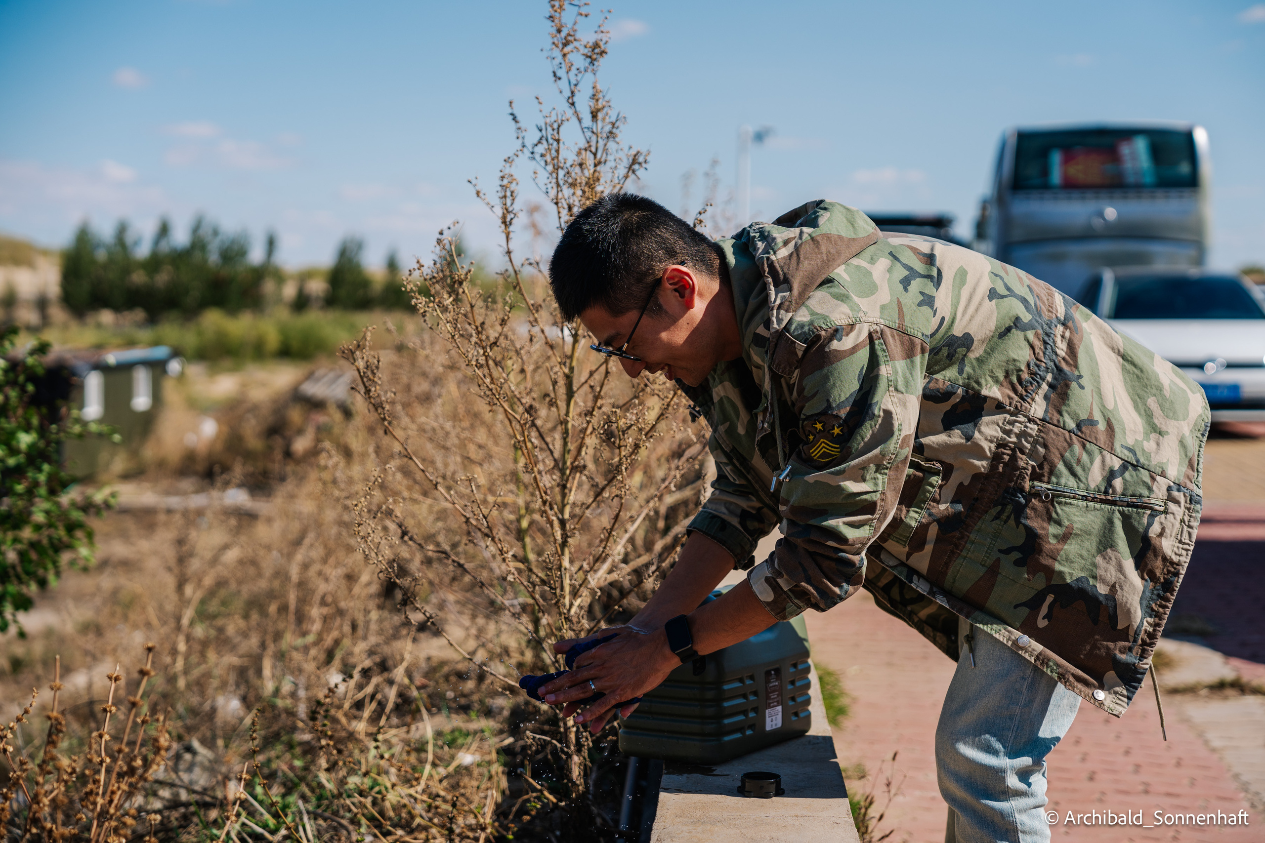 Inner Mongolia, Yulongsha. Photographer in Guangzhou, China. Archibald Sonnenhaft
