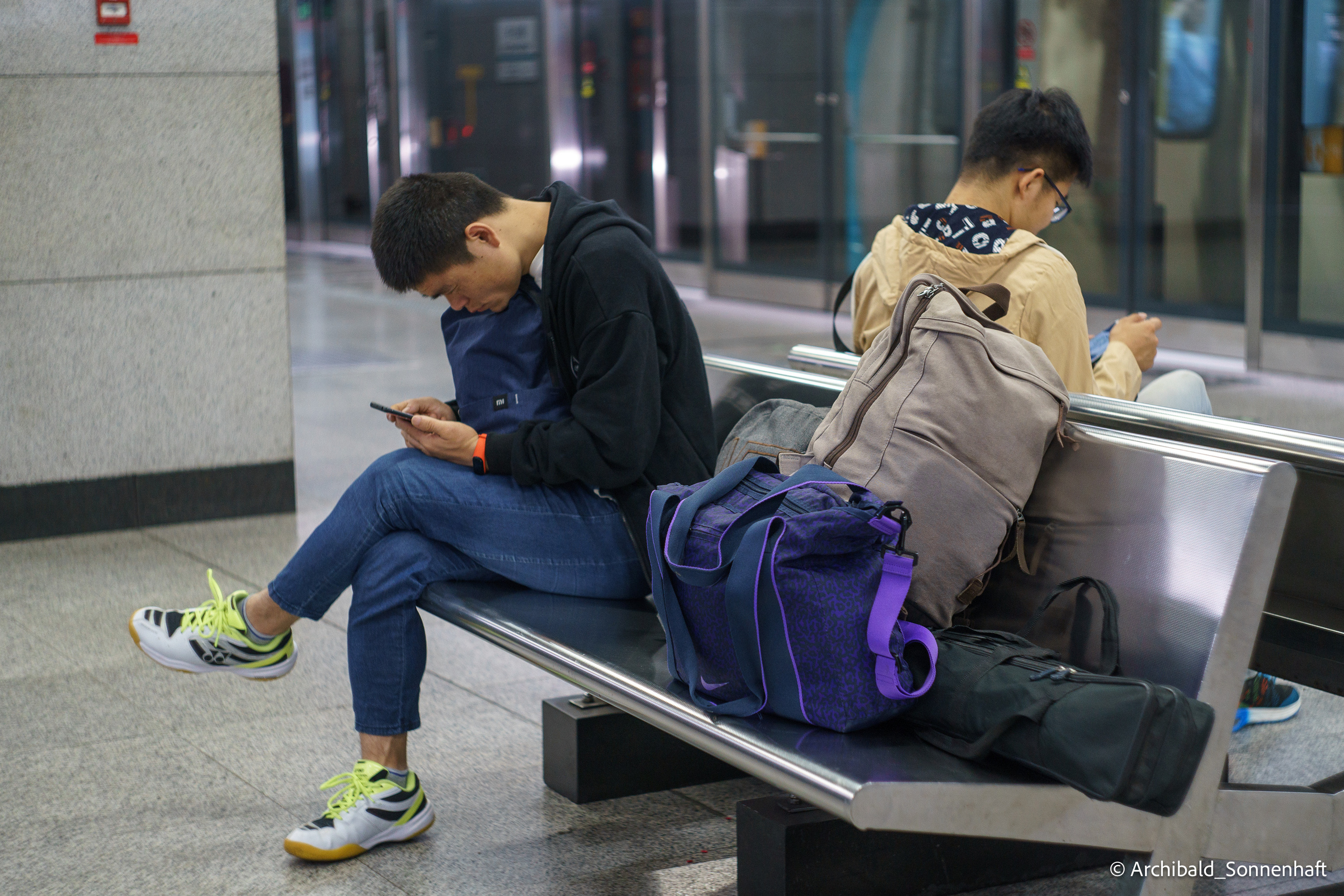 🇨🇳 长城, 北京 (Chinese wall, Beijing), 2019.10. Photographer in Guangzhou, China. Archibald Sonnenhaft